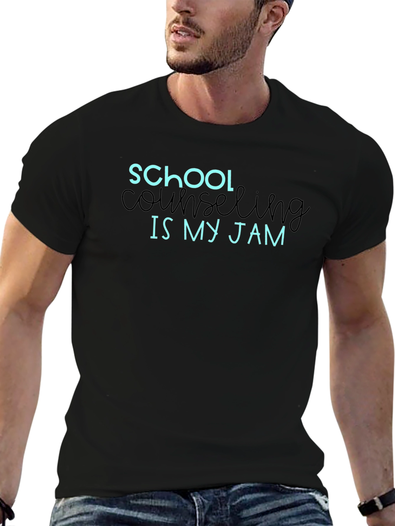 School Counseling Is My Jam Graphic Tee