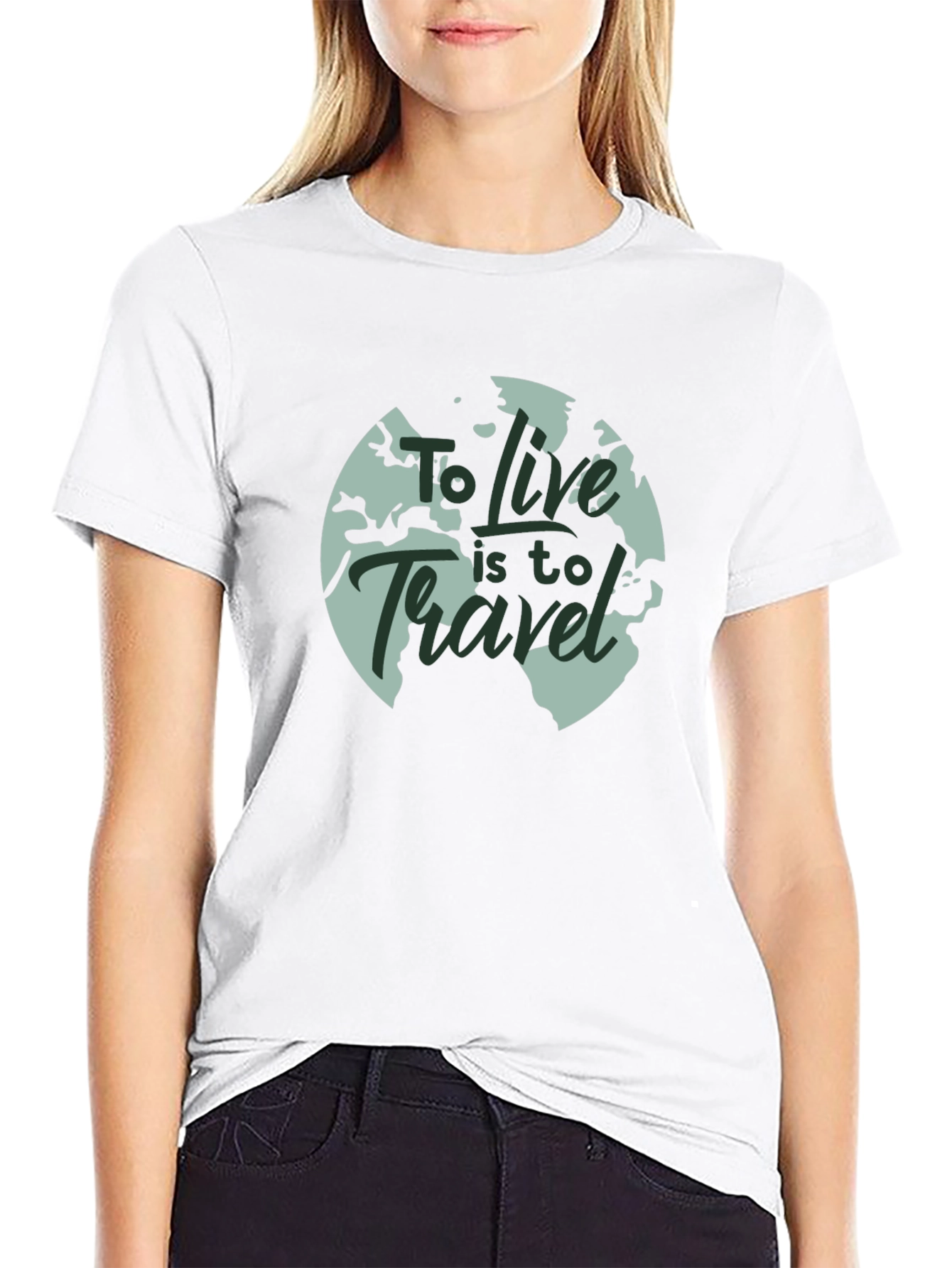 Travel T-Shirt: To Live Is To Travel