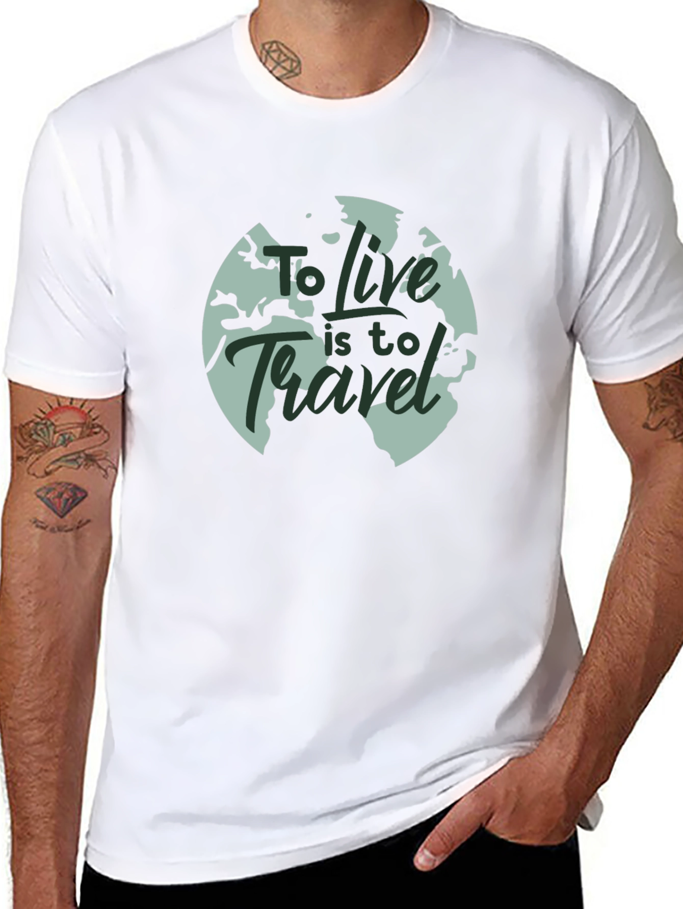 Travel T-Shirt: To Live Is To Travel