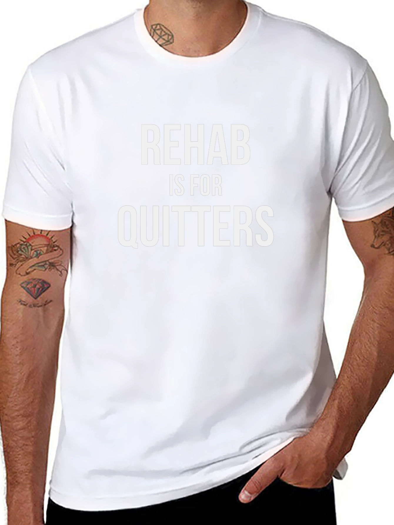 Rehab is for Quitters Funny T-Shirt