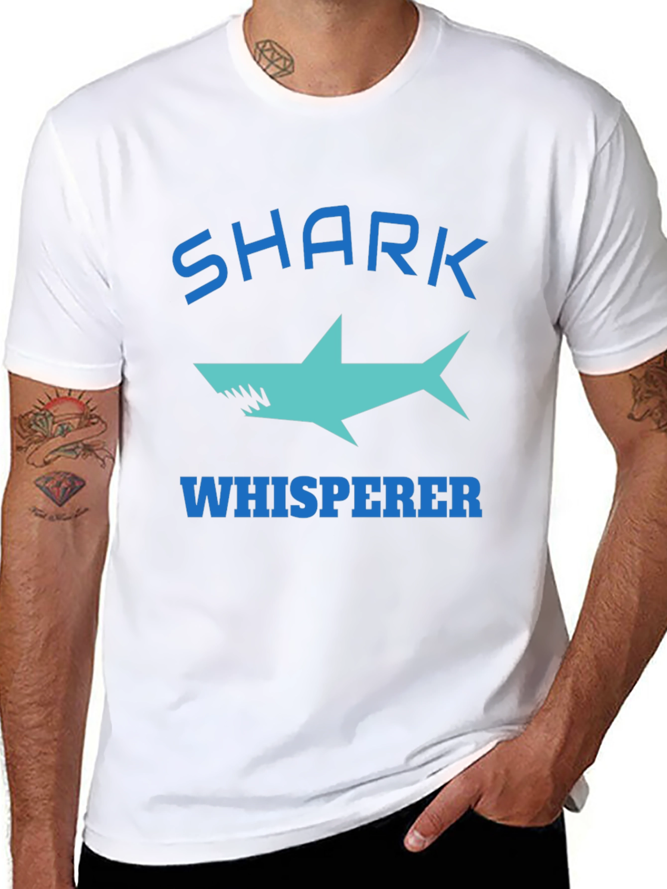 Shark Whisperer Graphic T-Shirt