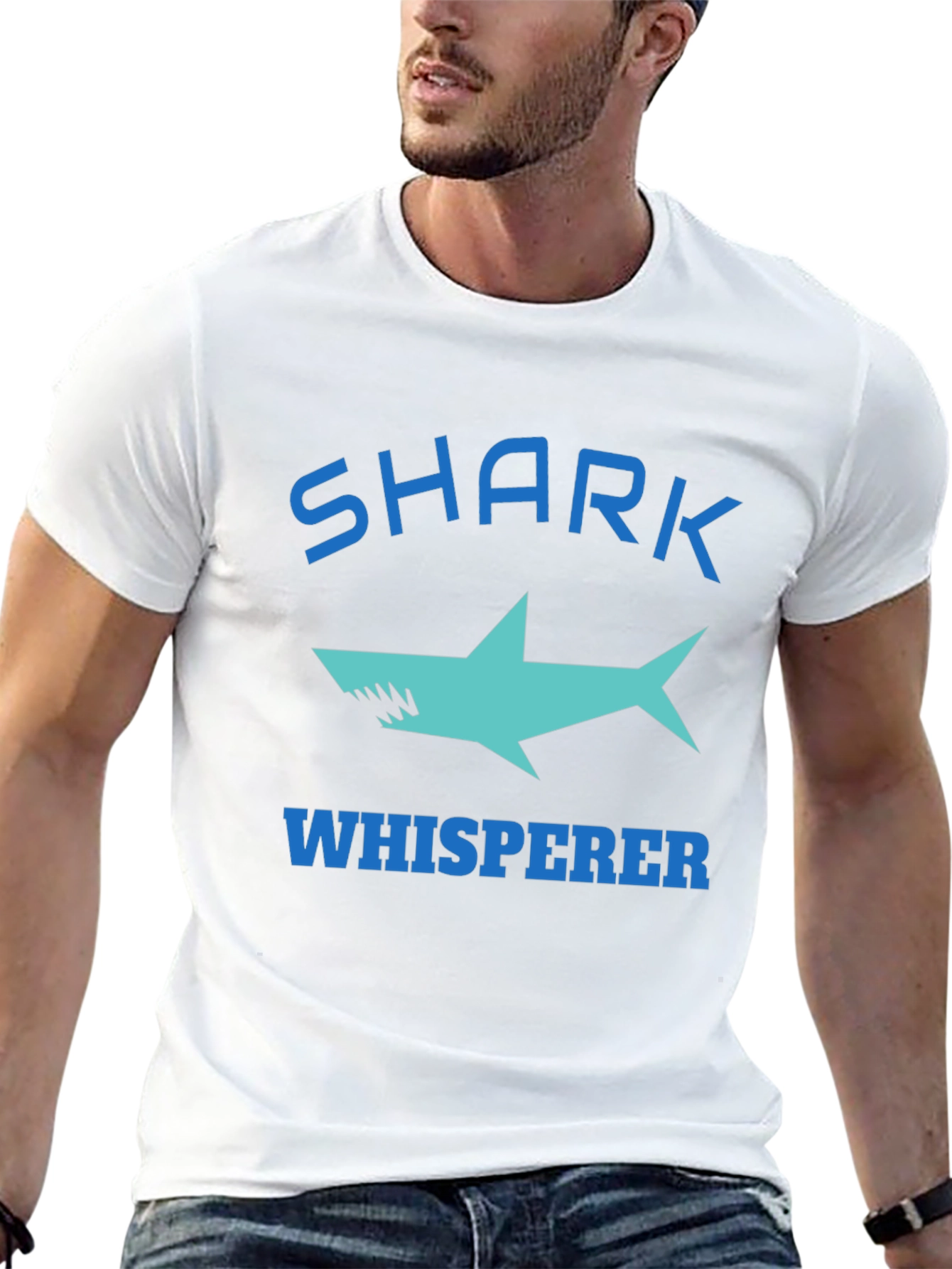 Shark Whisperer Graphic T-Shirt