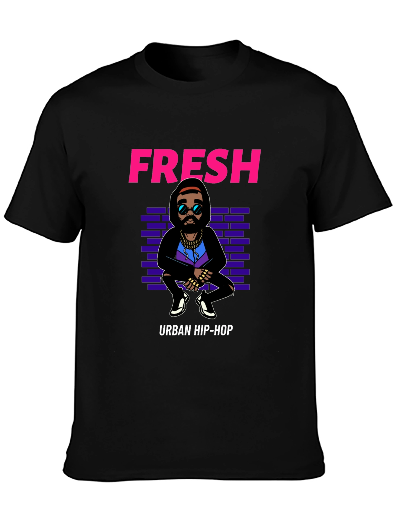 Fresh Urban Hip-Hop Graphic Tee