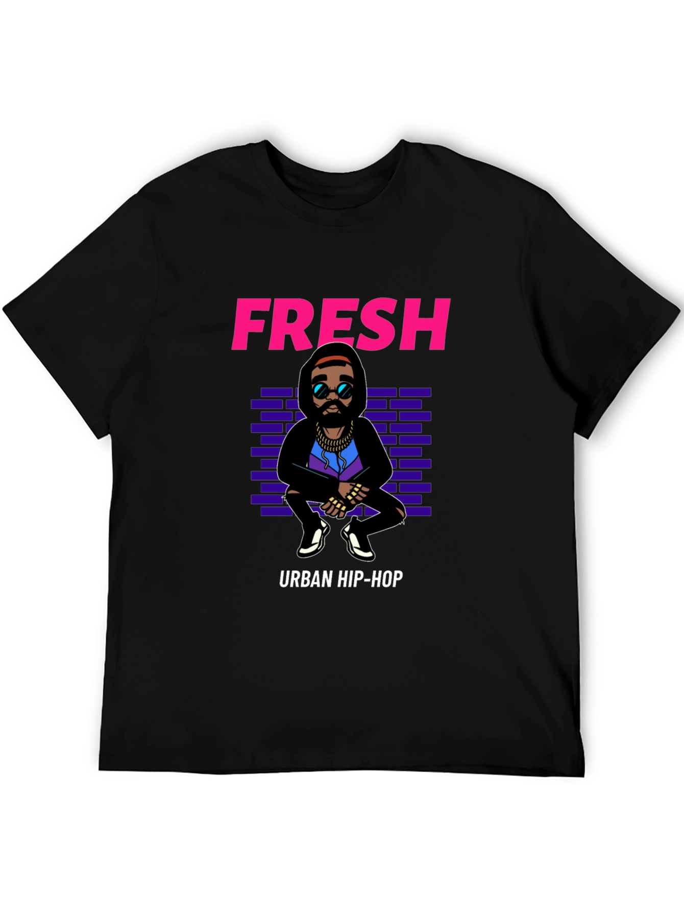 Fresh Urban Hip-Hop Graphic Tee