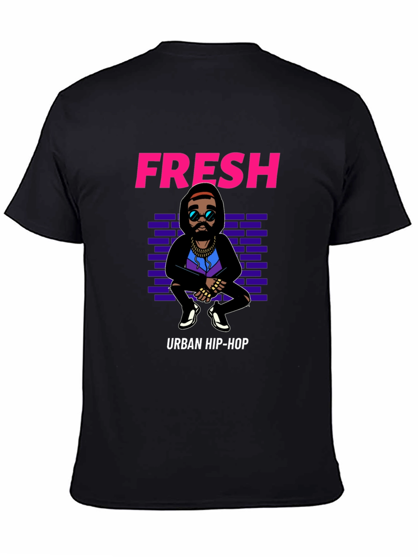 Fresh Urban Hip-Hop Graphic Tee