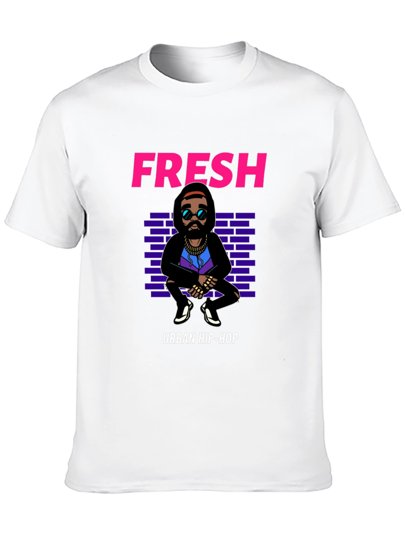 Fresh Urban Hip-Hop Graphic Tee