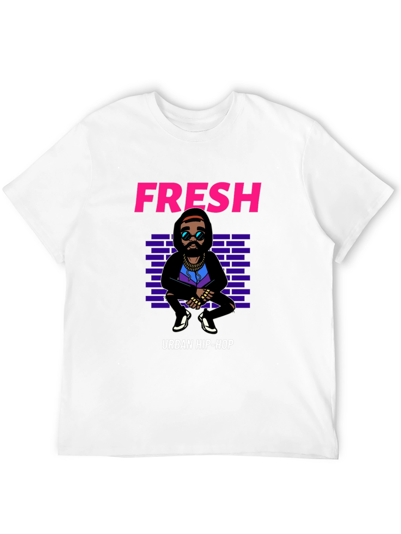 Fresh Urban Hip-Hop Graphic Tee