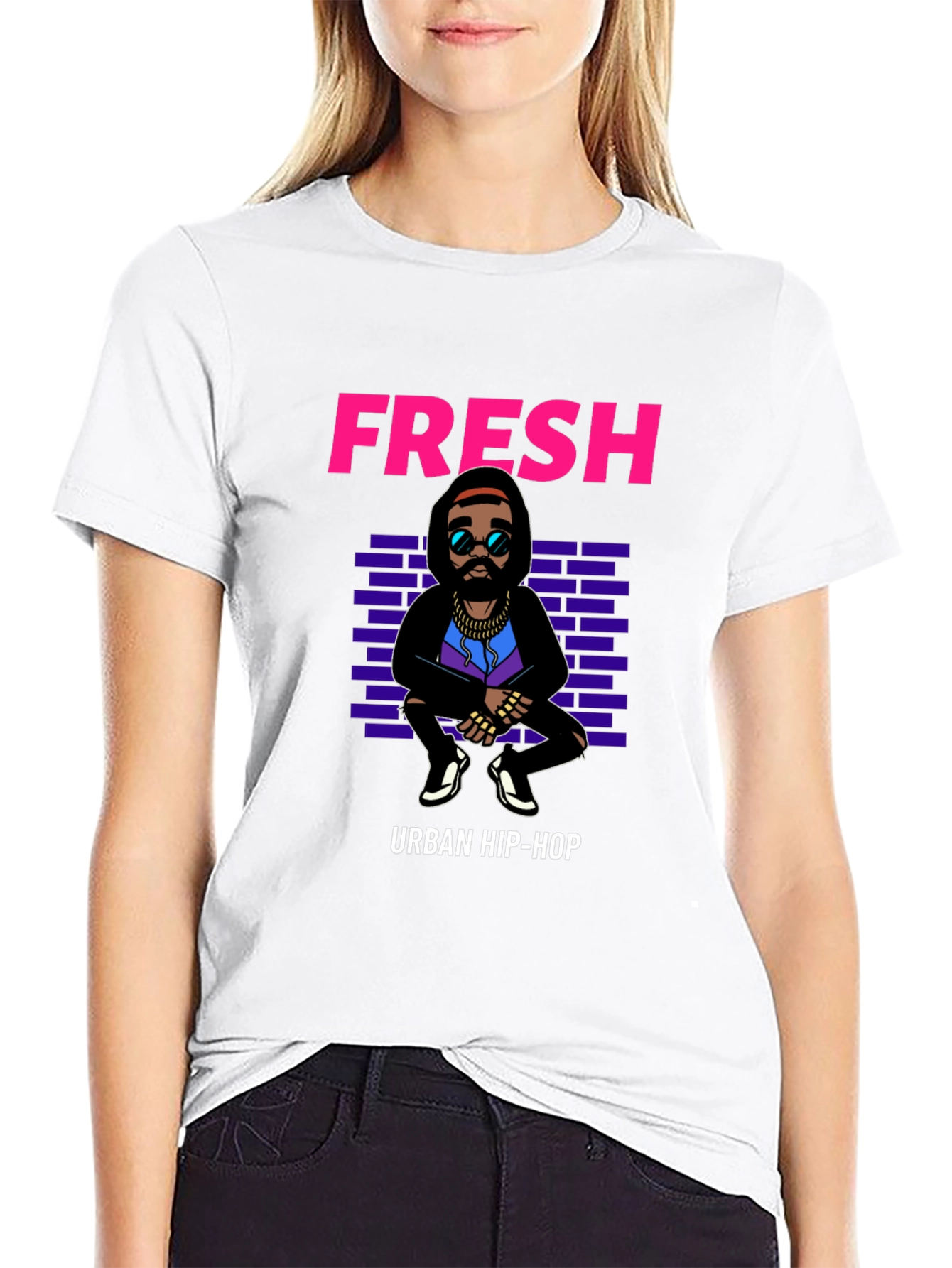 Fresh Urban Hip-Hop Graphic Tee