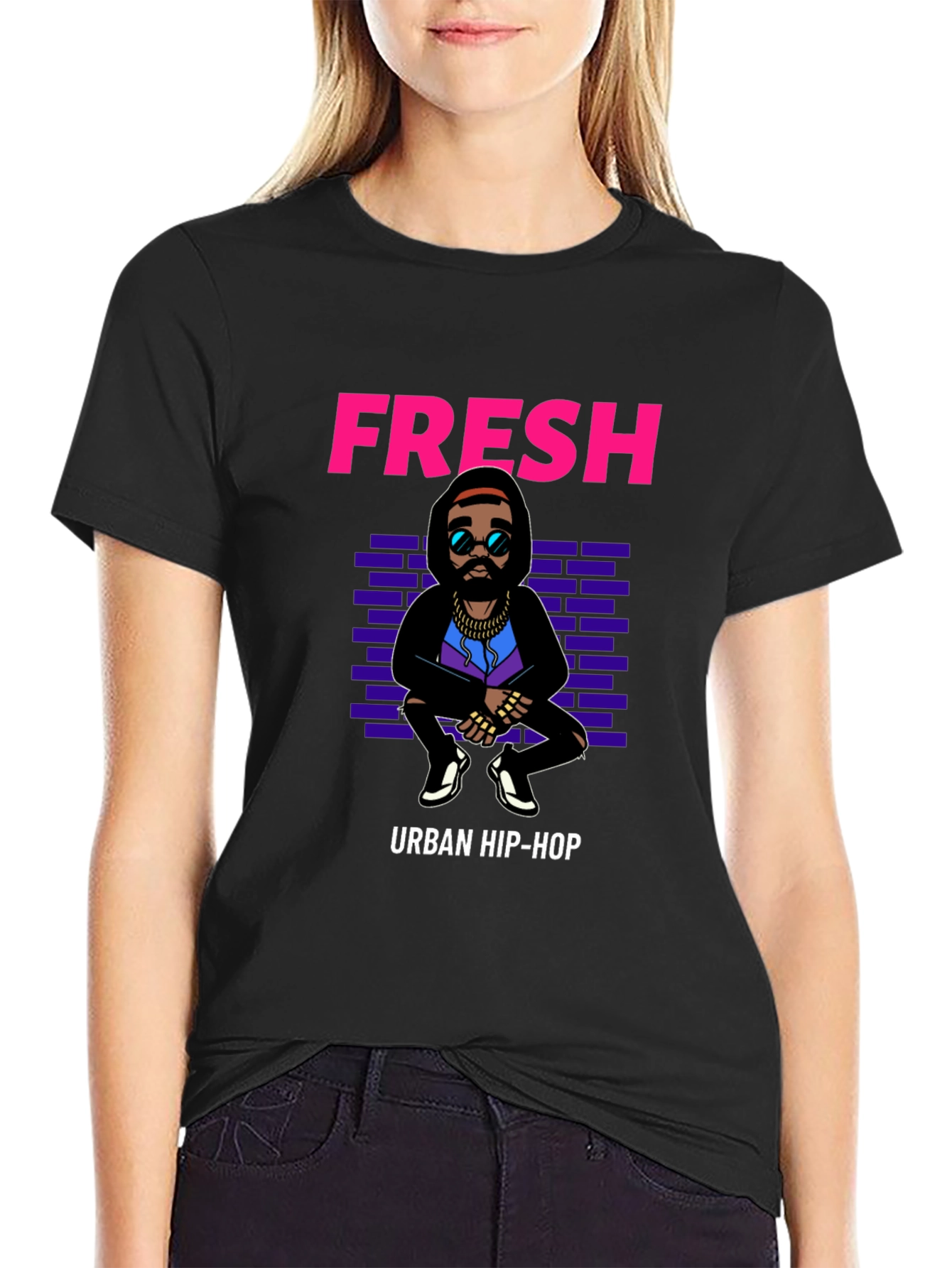 Fresh Urban Hip-Hop Graphic Tee