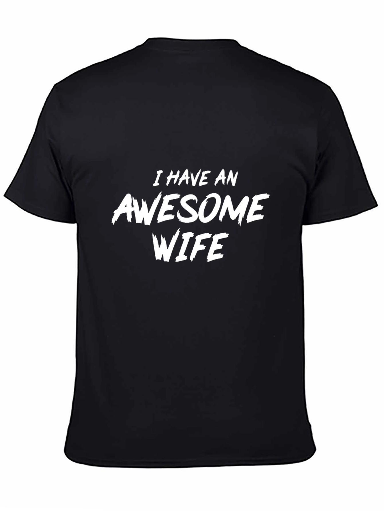 Awesome Wife T-Shirt - Black Graphic Tee