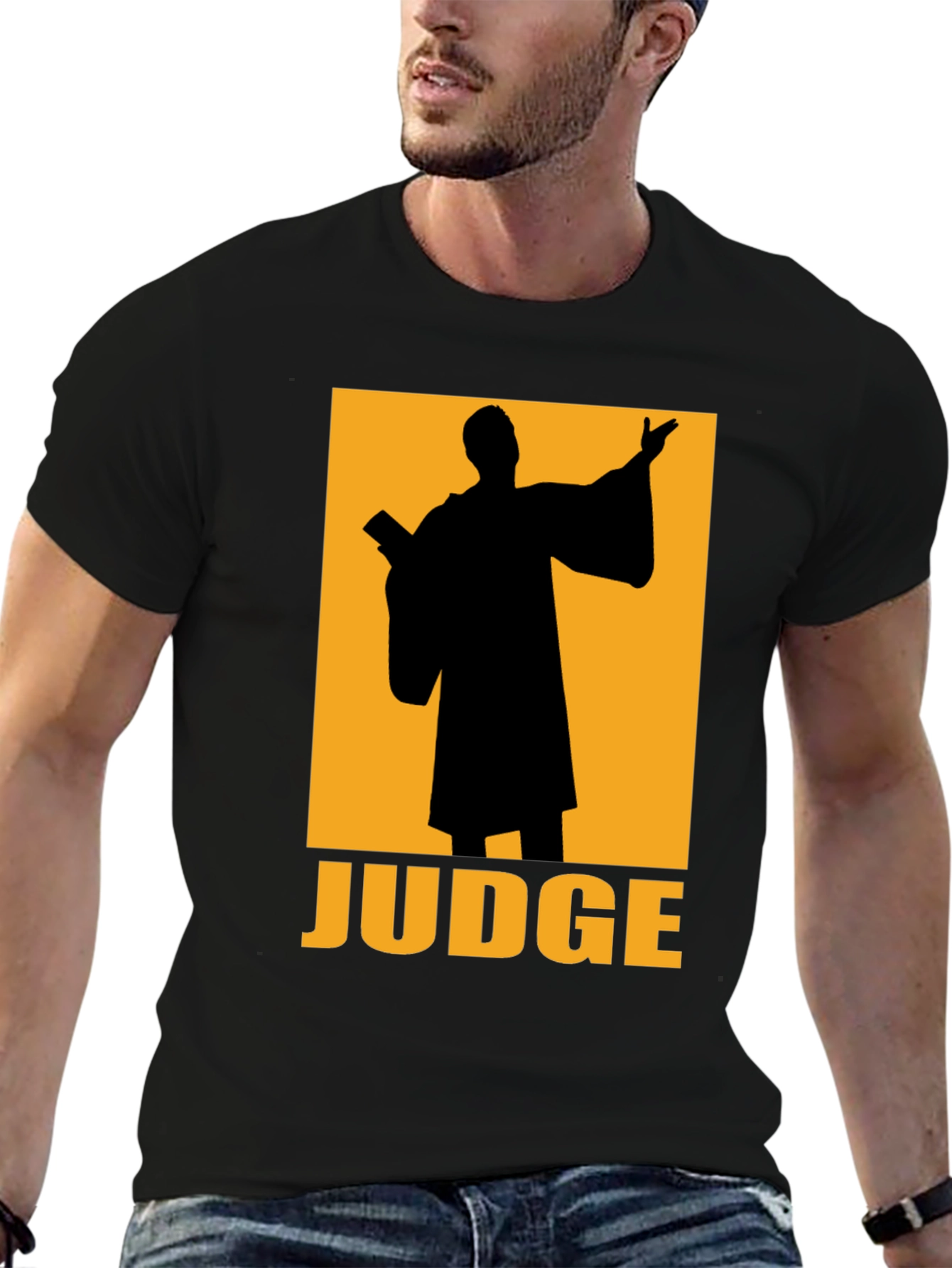 Judge Graphic T-Shirt - Black