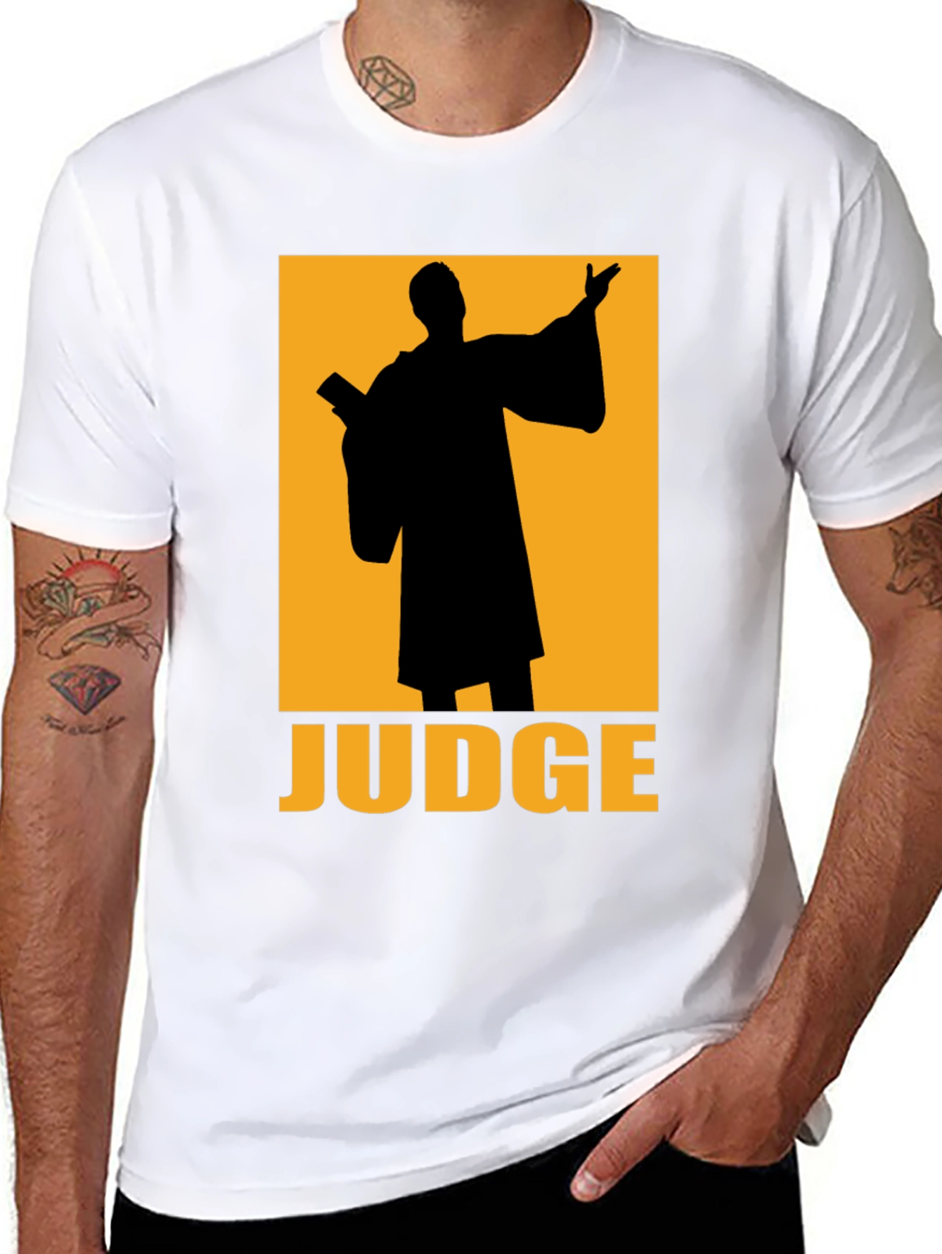 Judge Graphic T-Shirt - Black