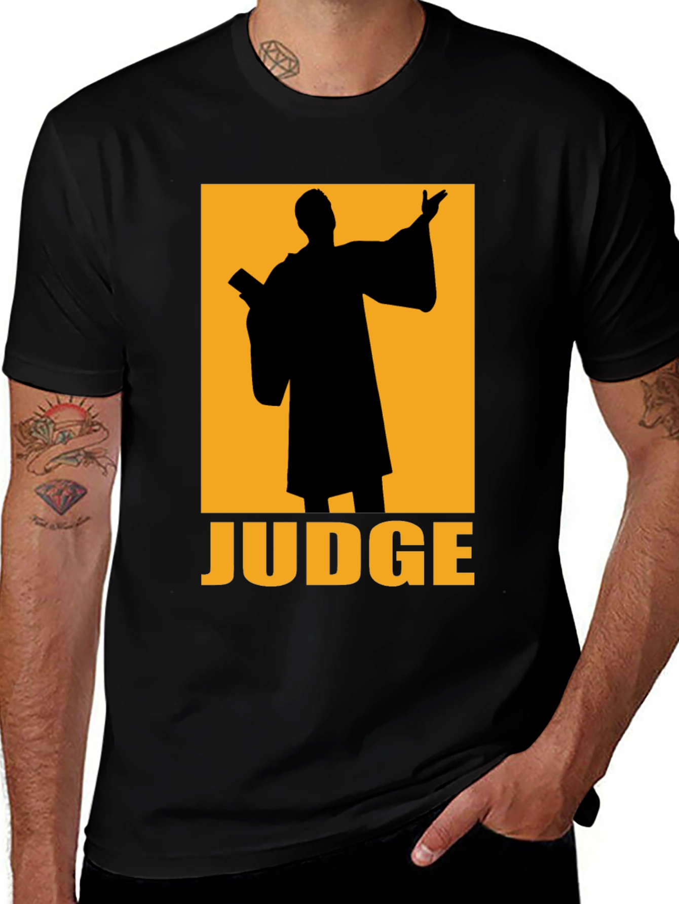 Judge Graphic T-Shirt - Black