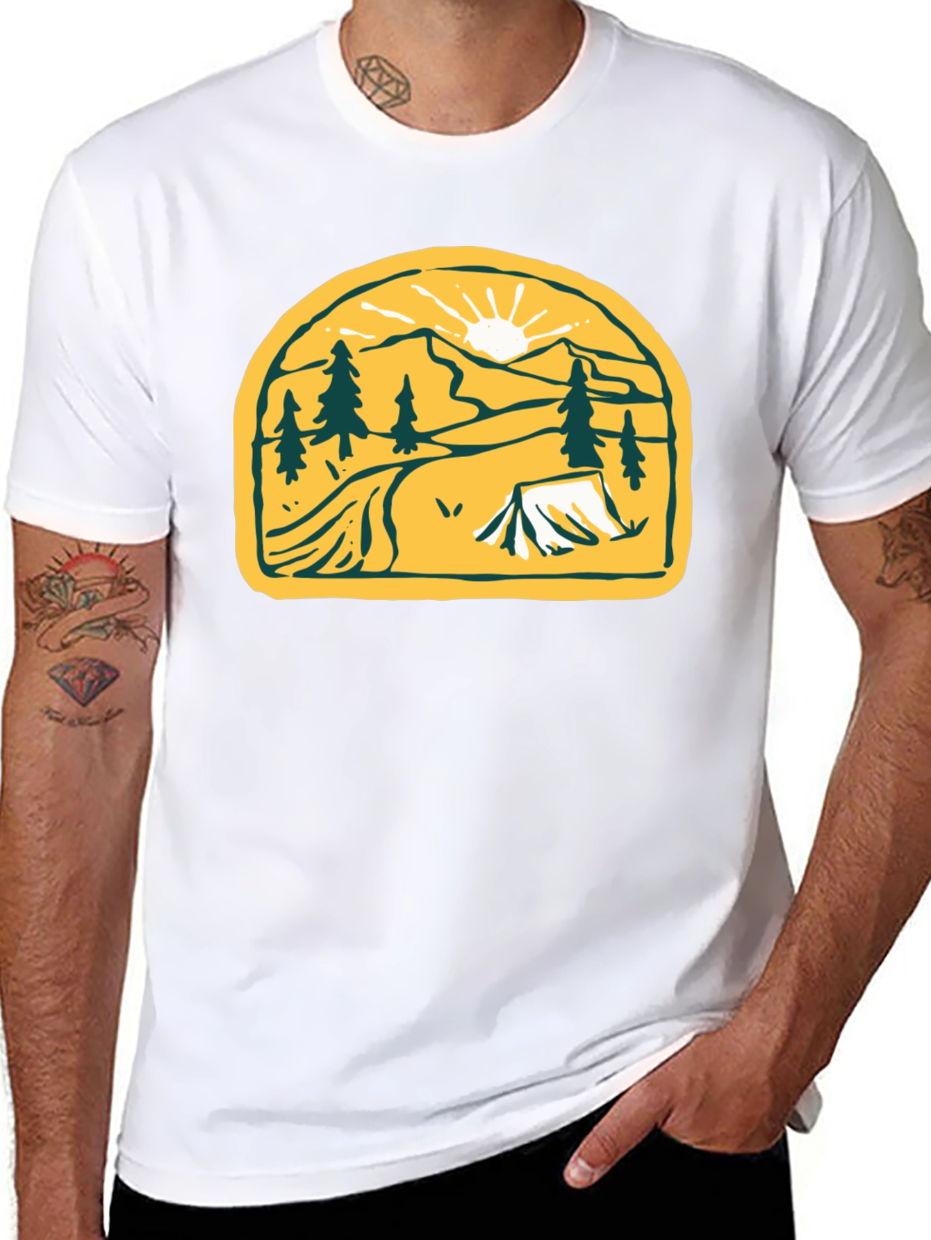 Outdoor Adventure Graphic T-Shirt