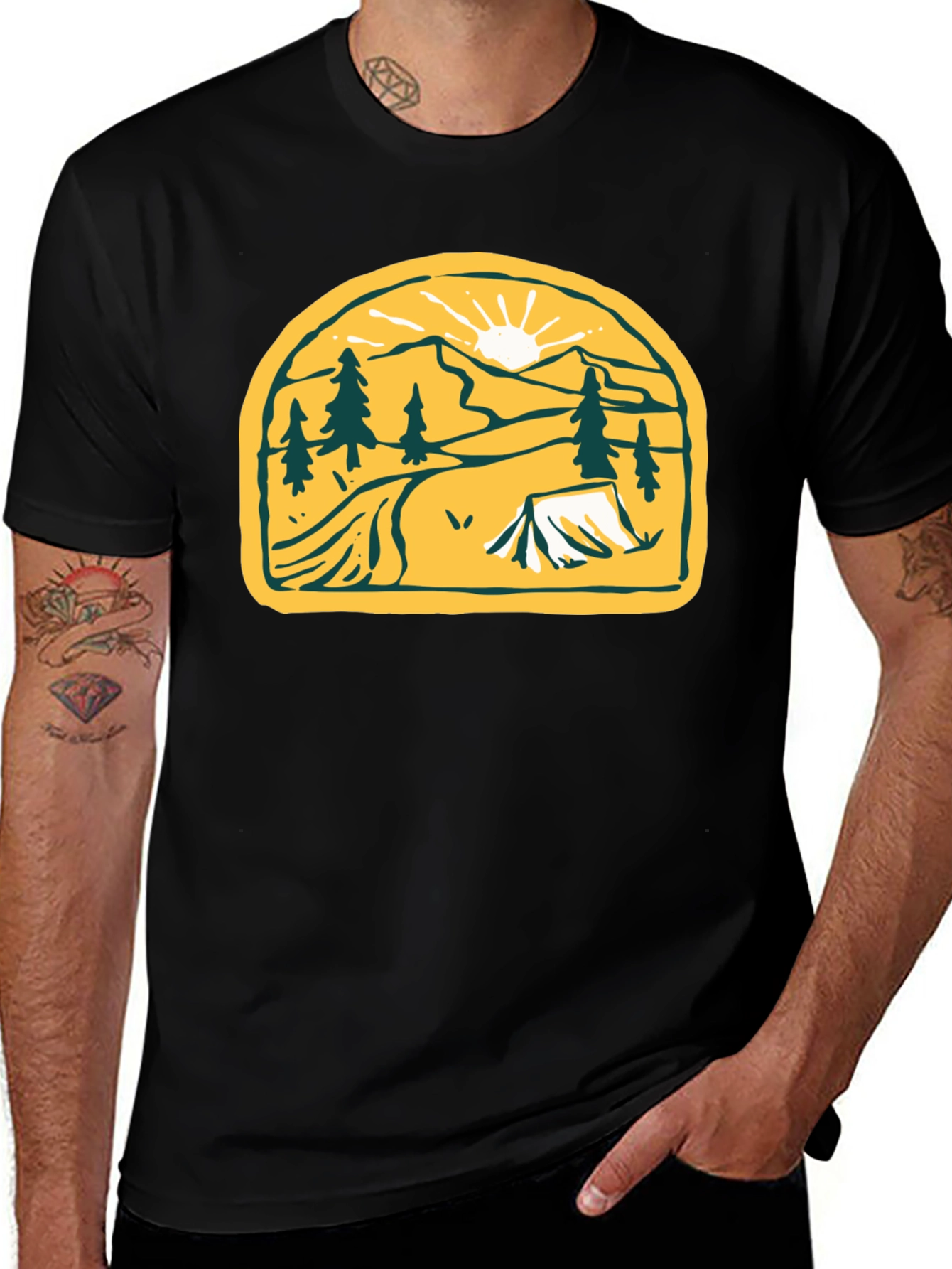 Outdoor Adventure Graphic T-Shirt