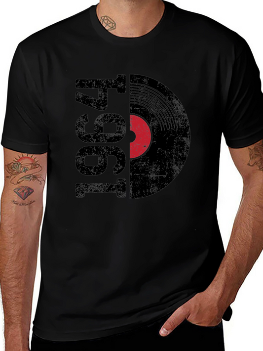 Vintage 1964 Record Graphic T-Shirt