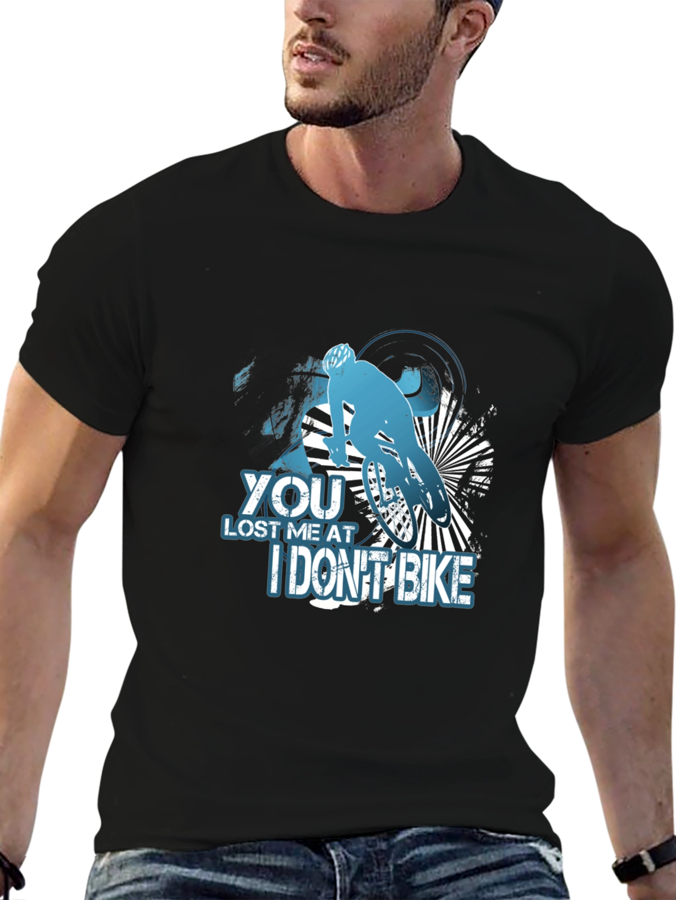 You Lost Me At I Dont Bike T-Shirt