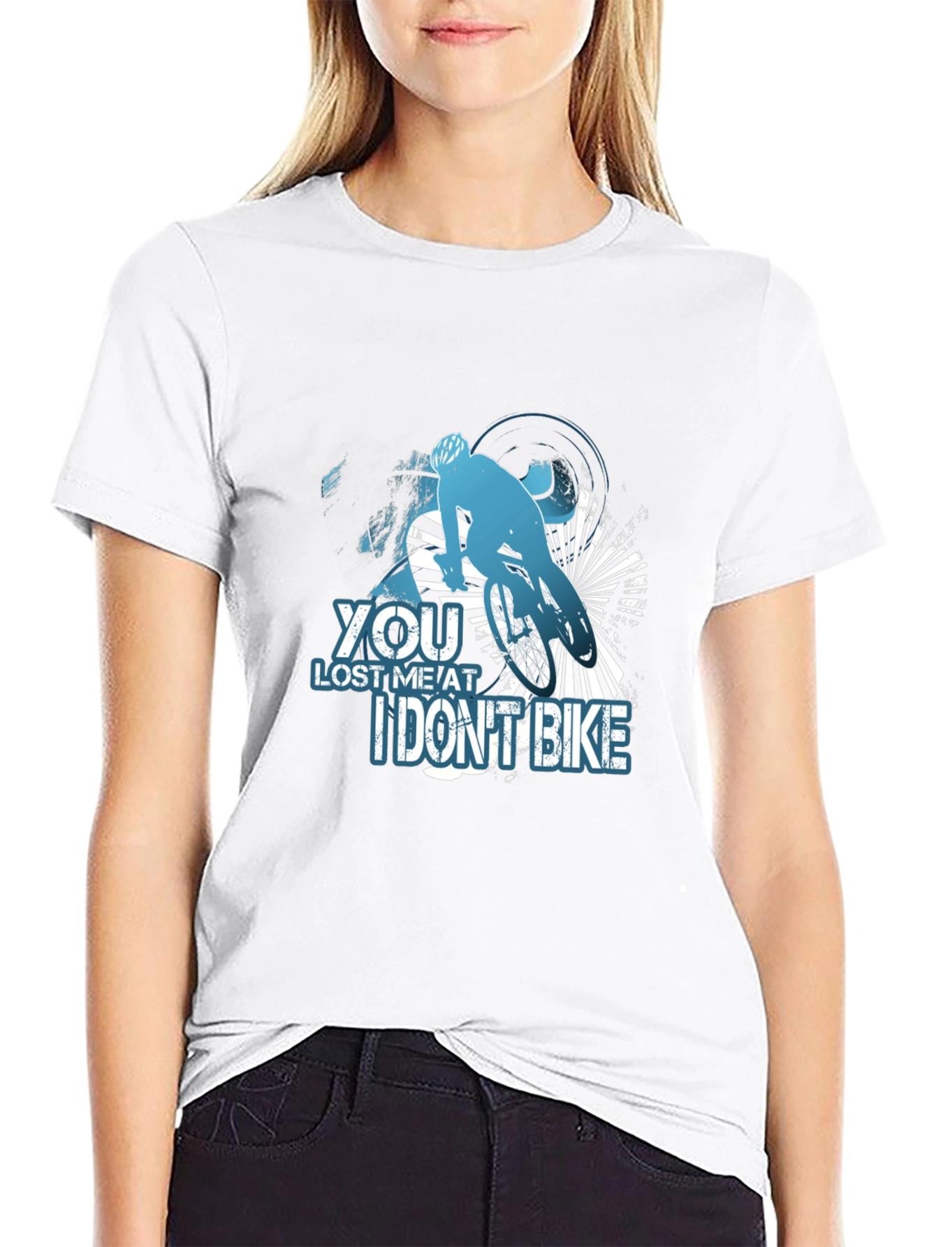 You Lost Me At I Dont Bike T-Shirt
