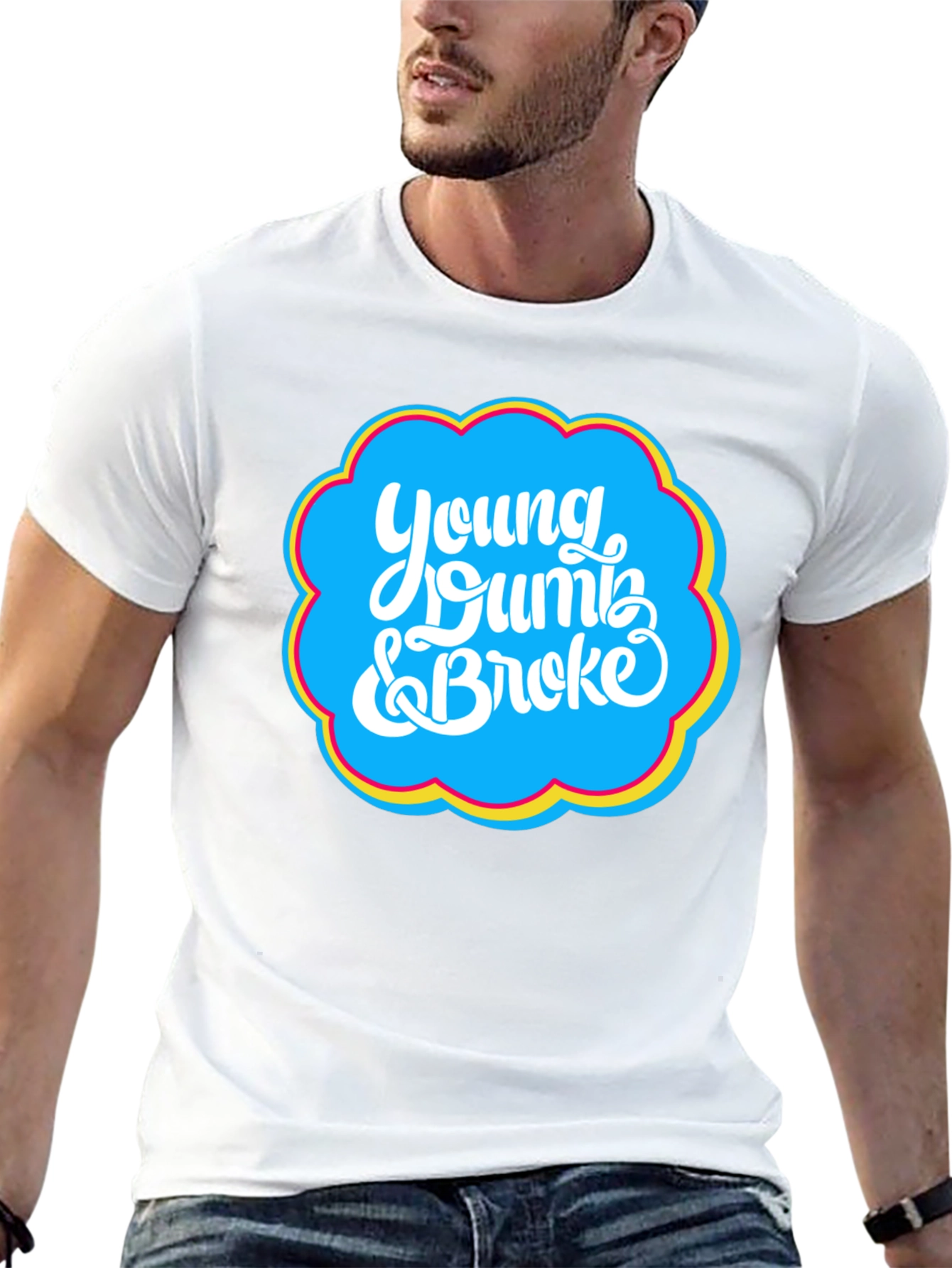 Young Dumb & Broke Graphic T-Shirt
