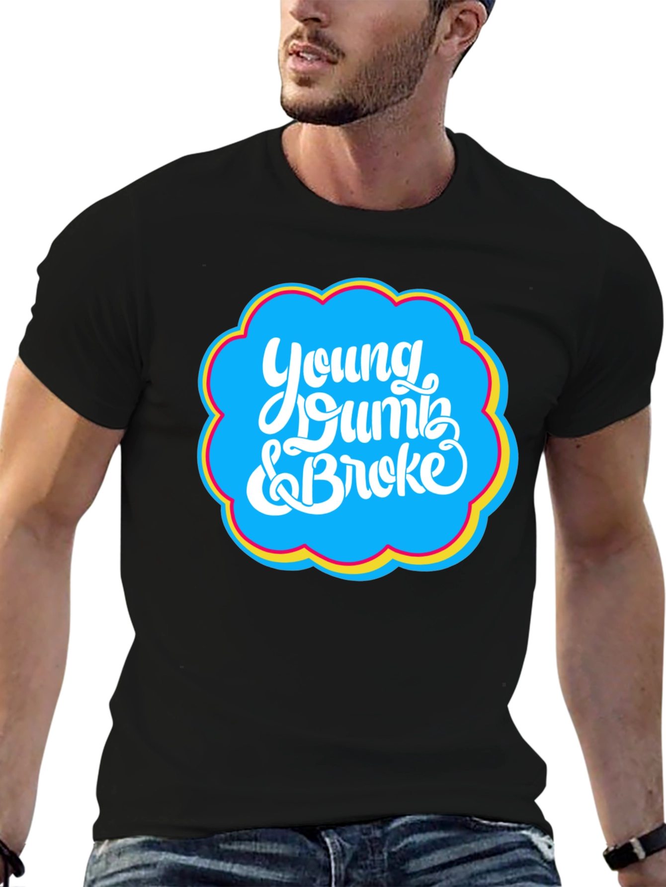 Young Dumb & Broke Graphic T-Shirt