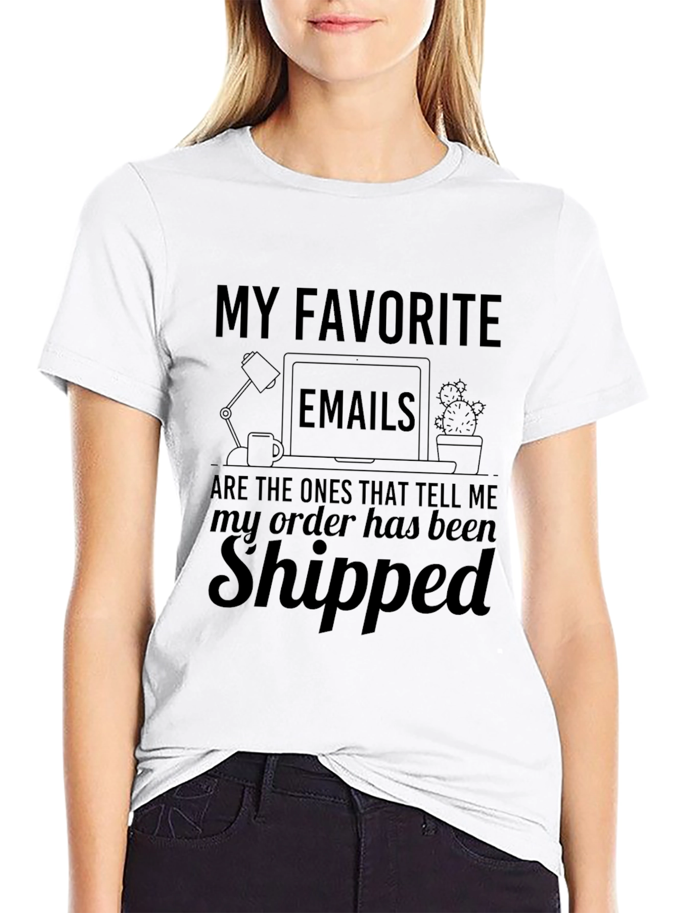 My Favorite Emails Shipped T-Shirt
