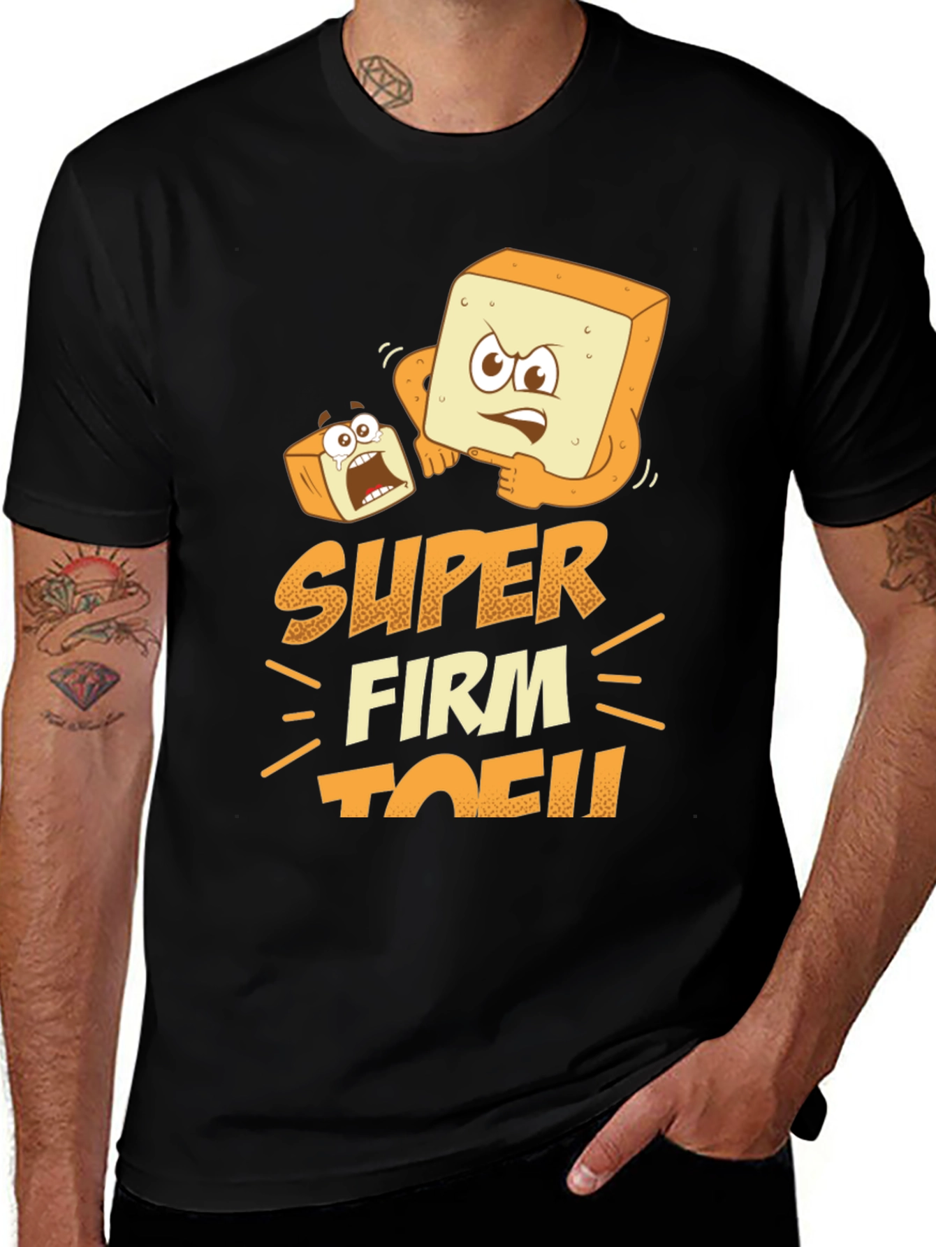 Super Firm Tofu Graphic T-Shirt