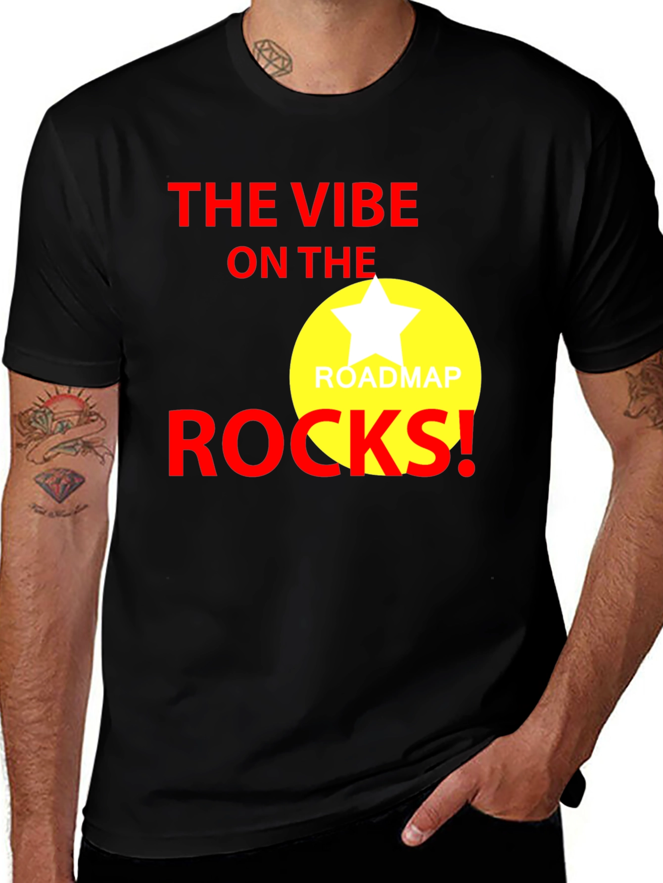The Vibe On The Rocks! Graphic Tee