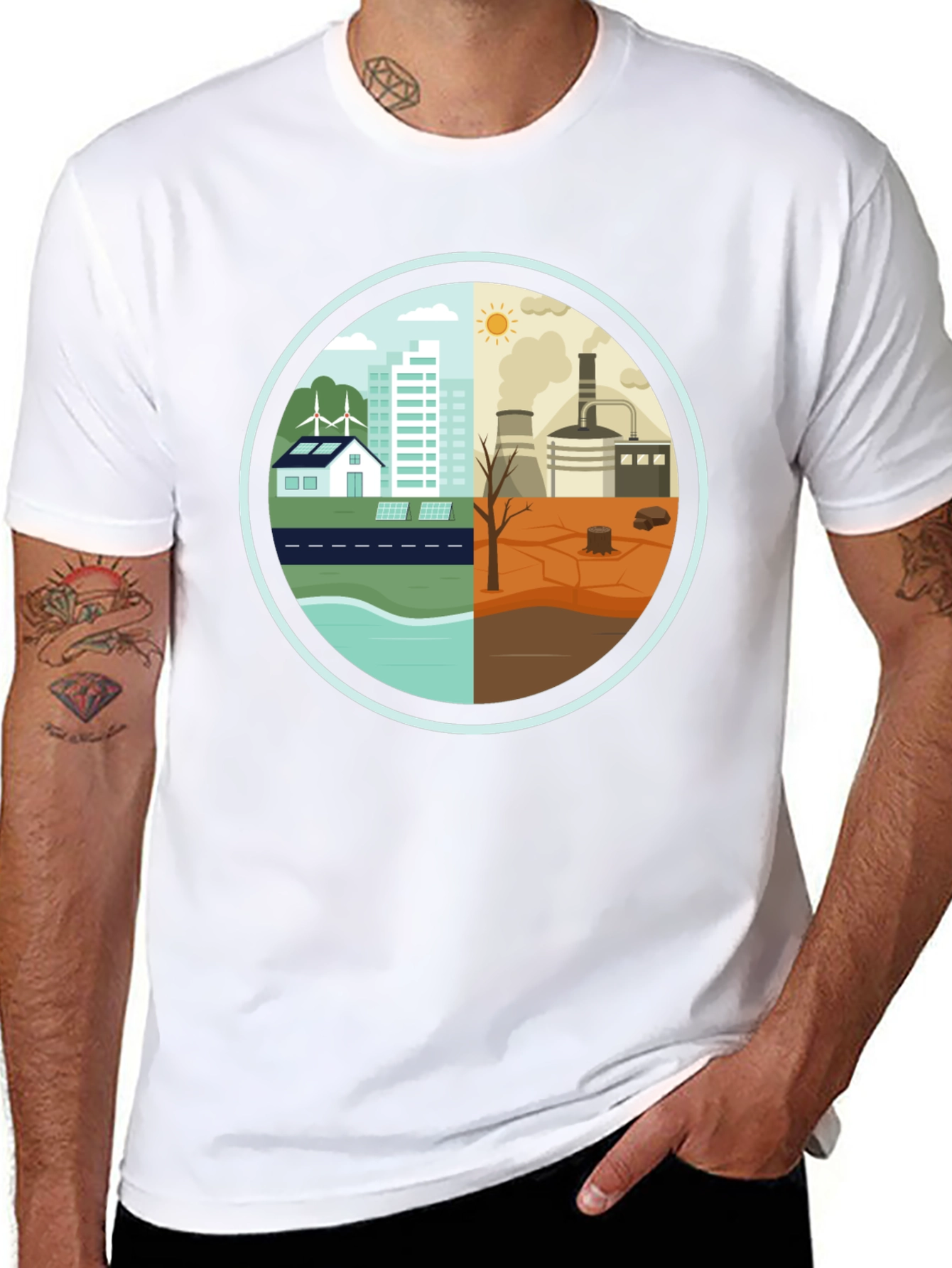 Eco-Friendly Climate Change T-Shirt