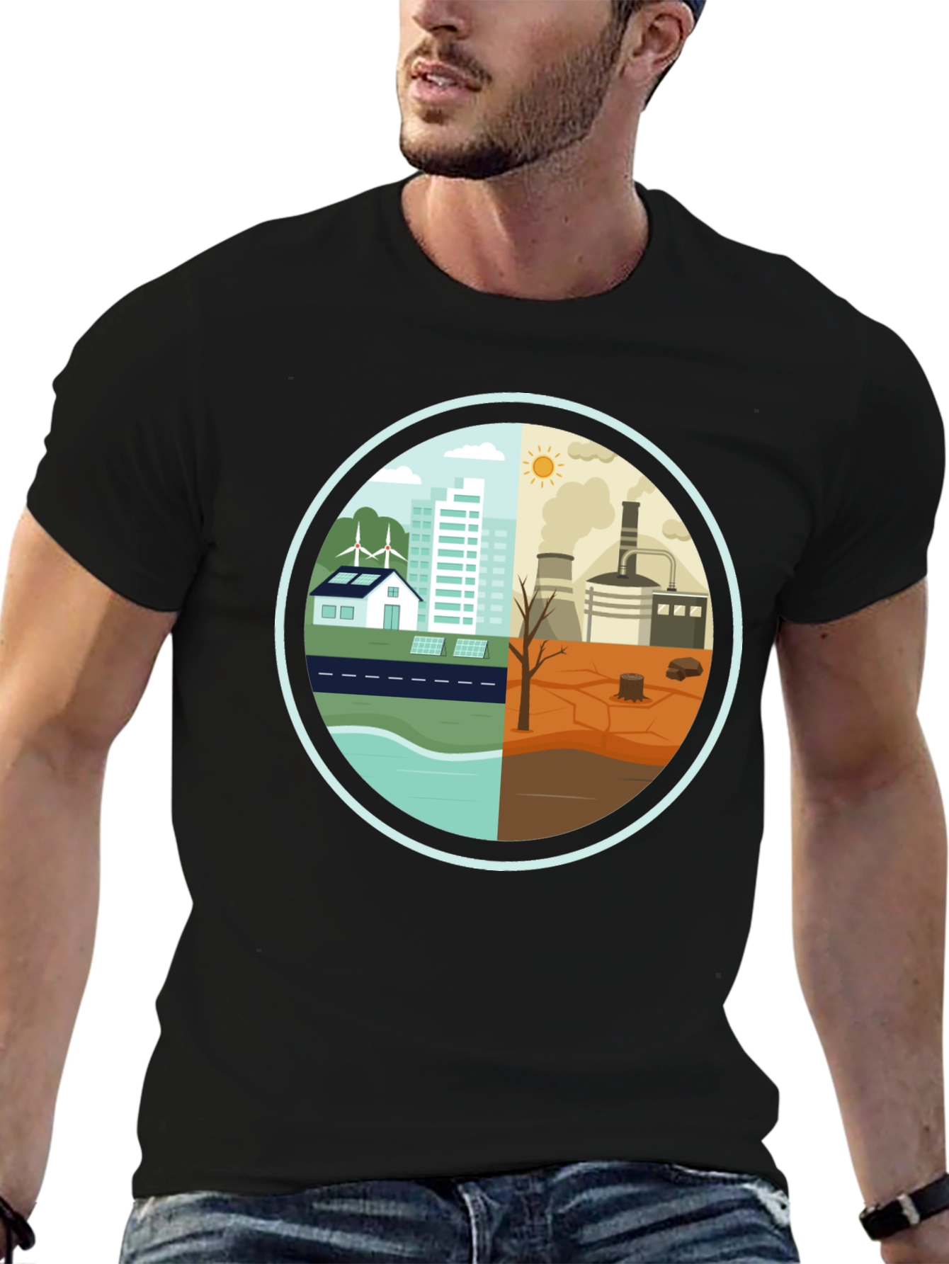 Eco-Friendly Climate Change T-Shirt
