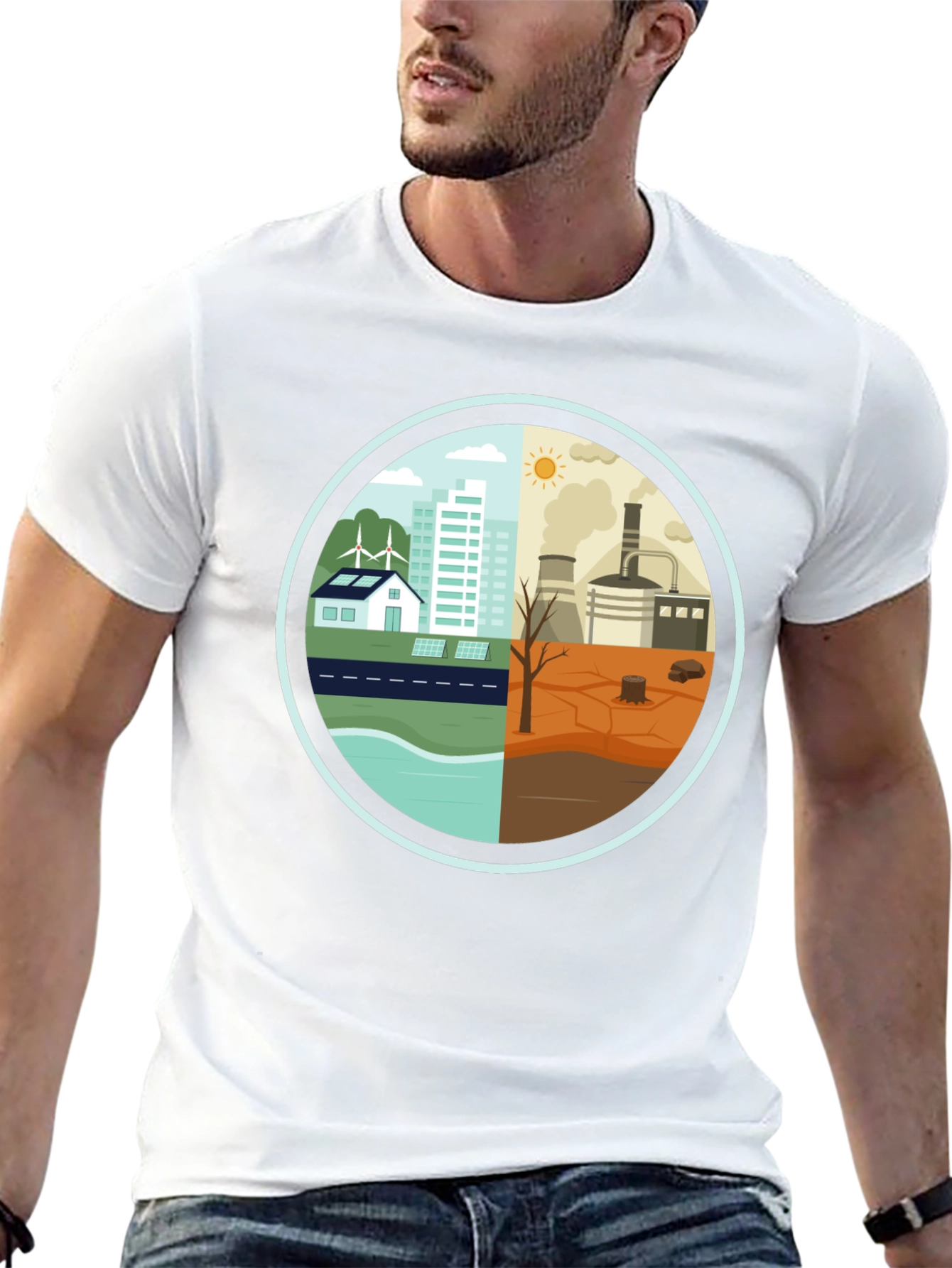 Eco-Friendly Climate Change T-Shirt