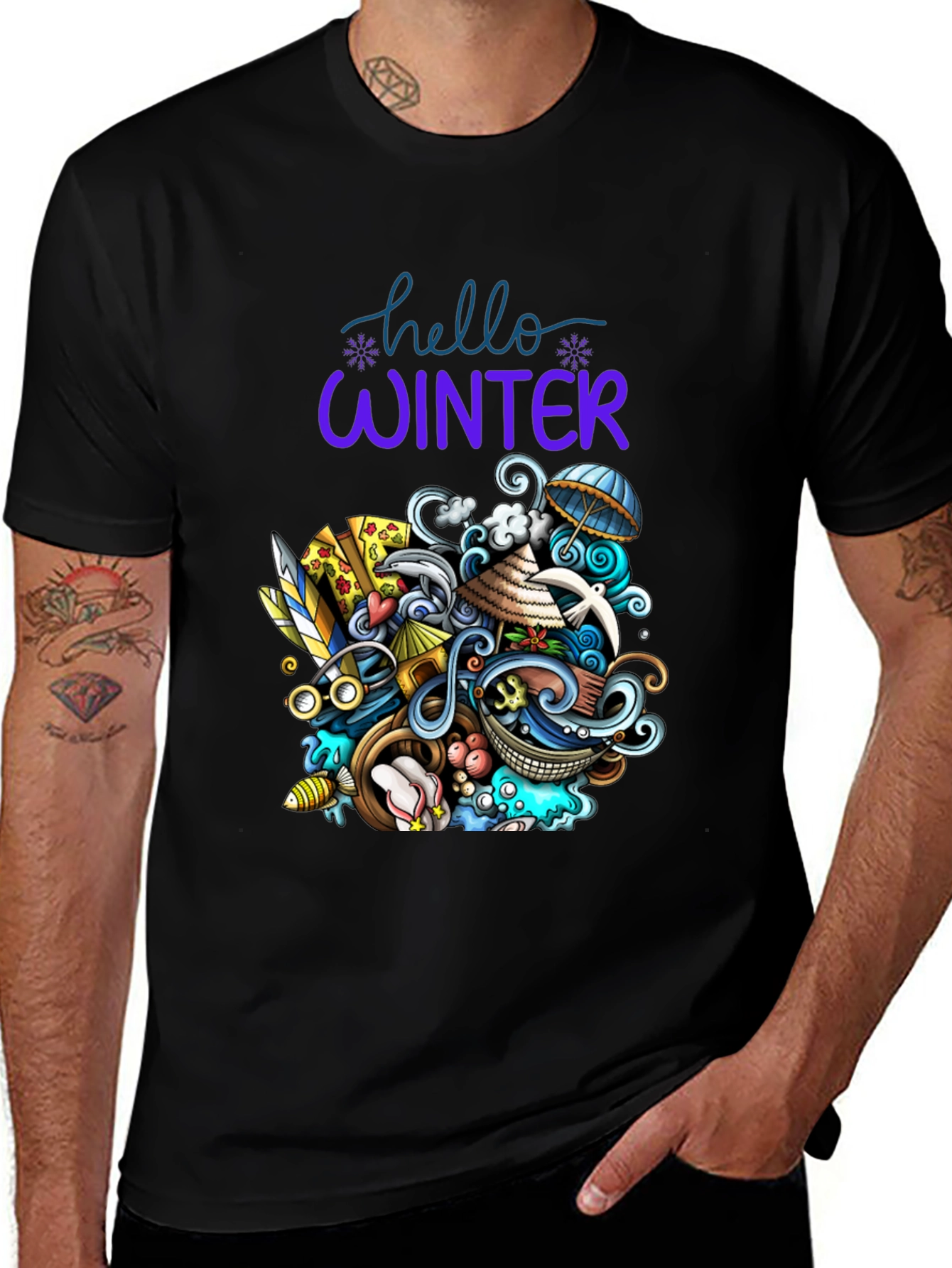 Hello Winter Graphic Tee