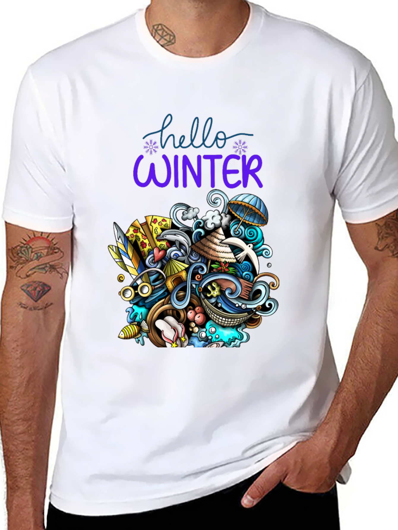 Hello Winter Graphic Tee