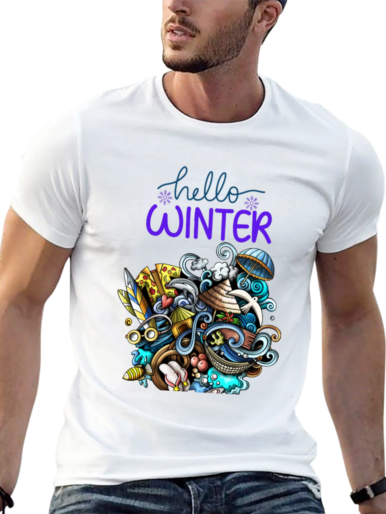 Hello Winter Graphic Tee