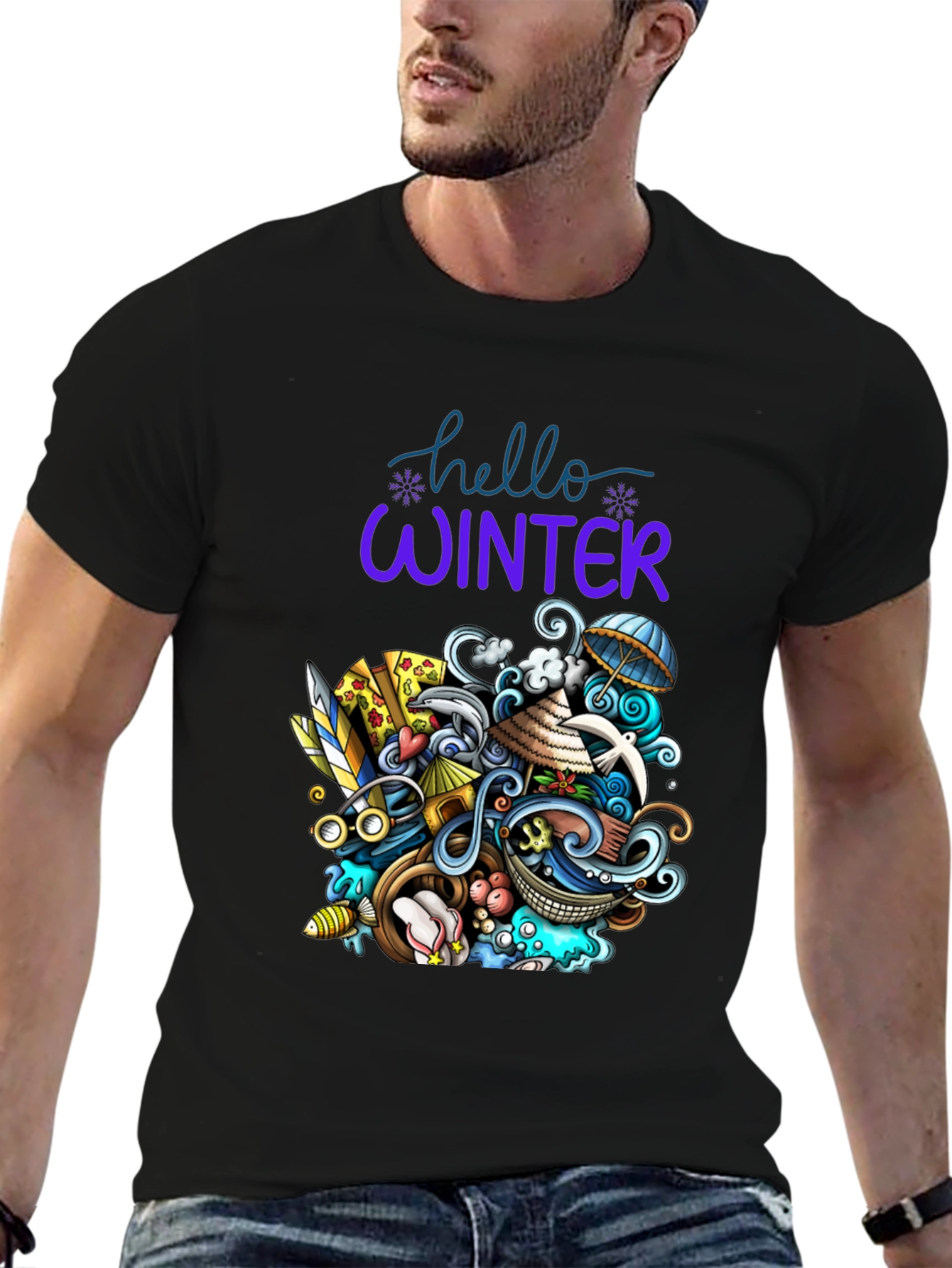 Hello Winter Graphic Tee