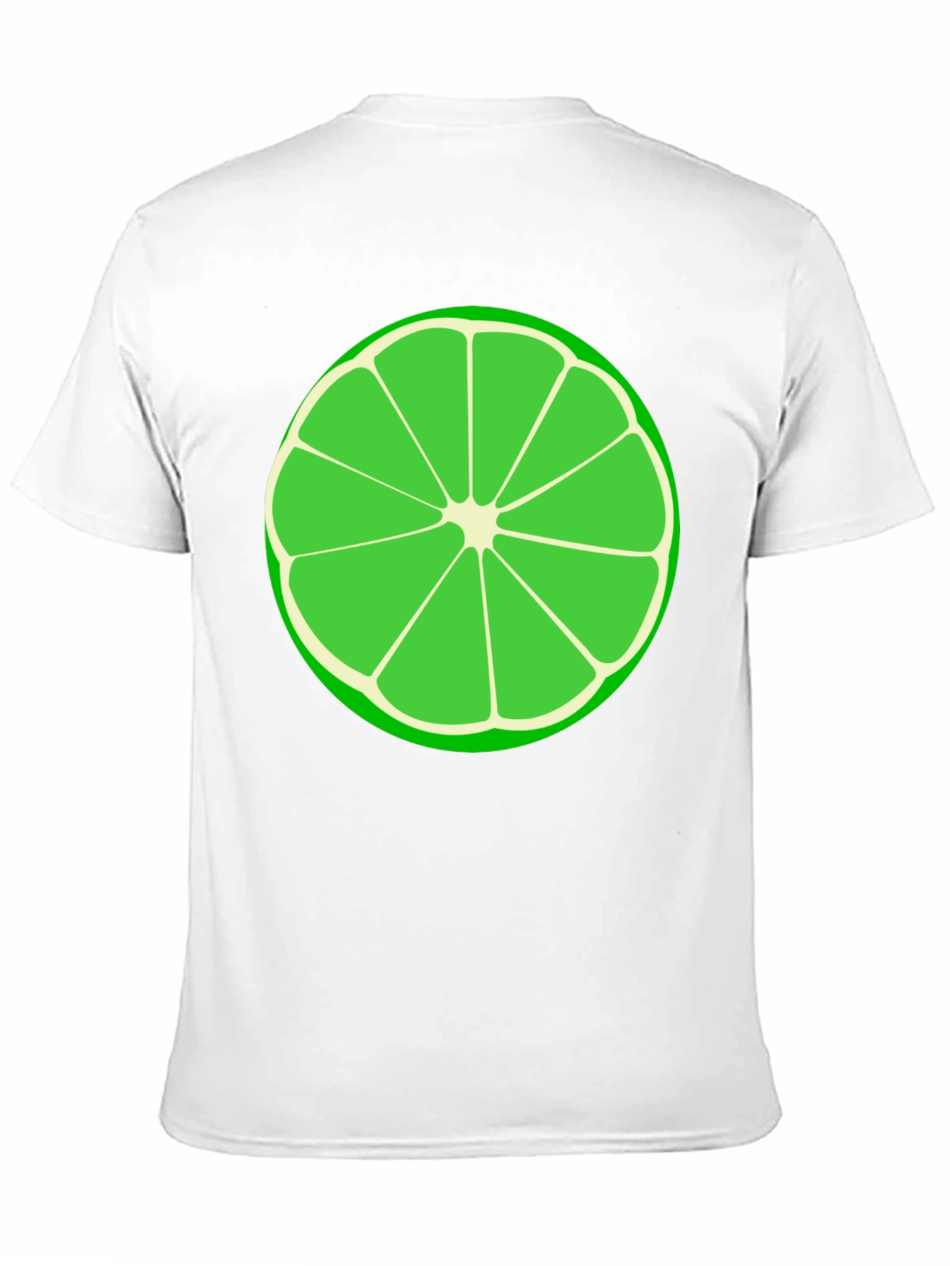 Lime Slice Graphic Tee - Black
