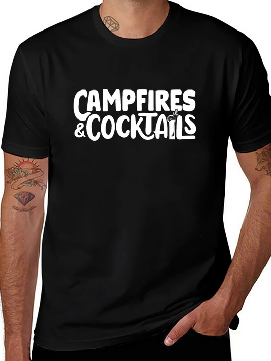 Campfires & Cocktails Graphic Tee
