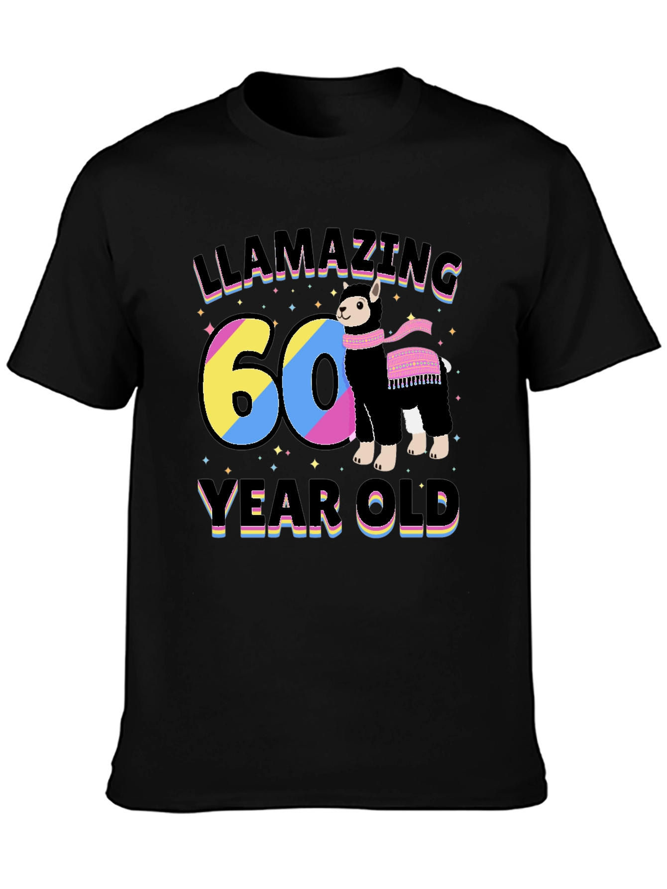 Llamazing 60 Year Old T-Shirt