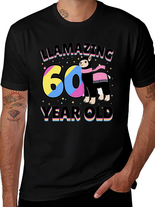 Llamazing 60 Year Old T-Shirt