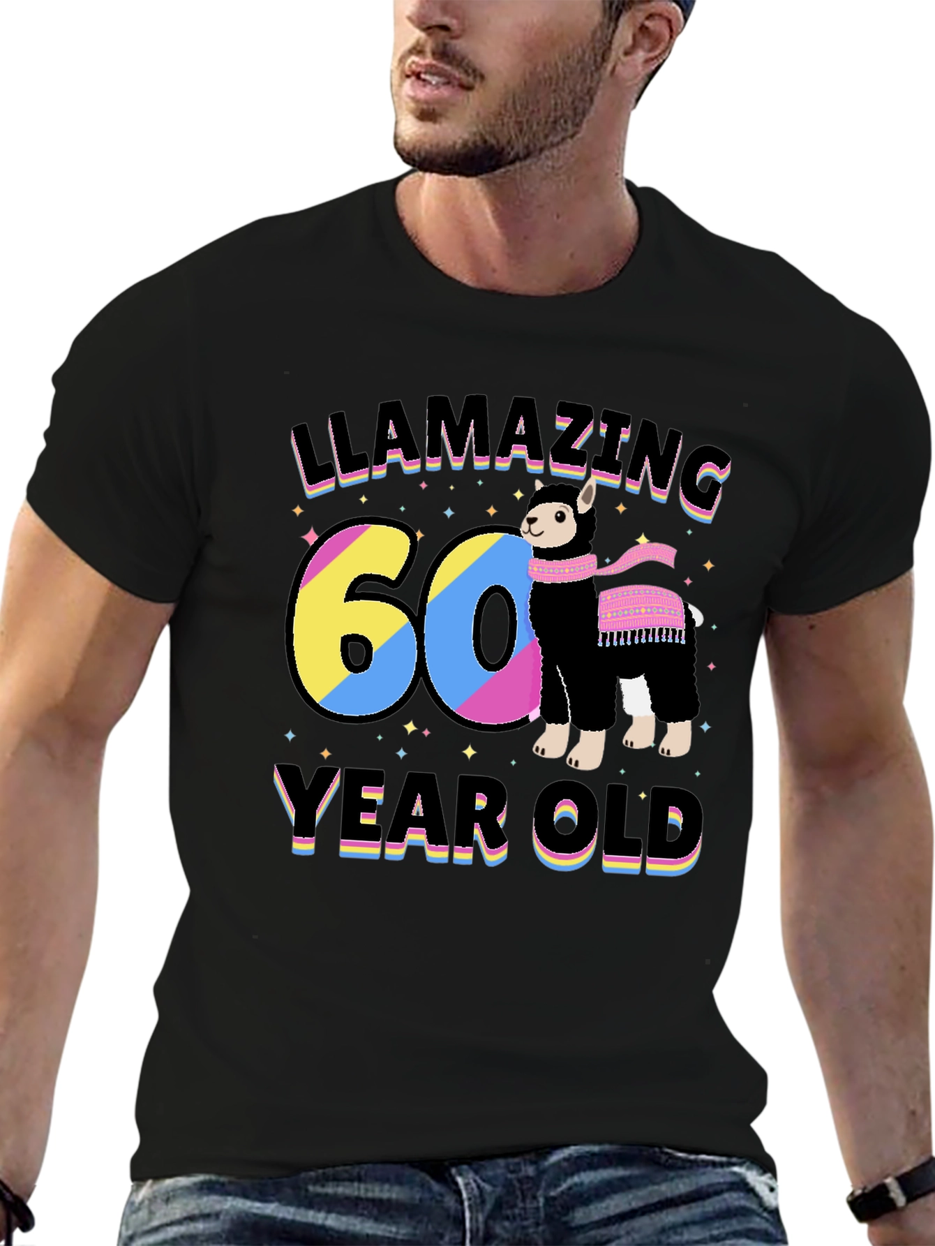 Llamazing 60 Year Old T-Shirt