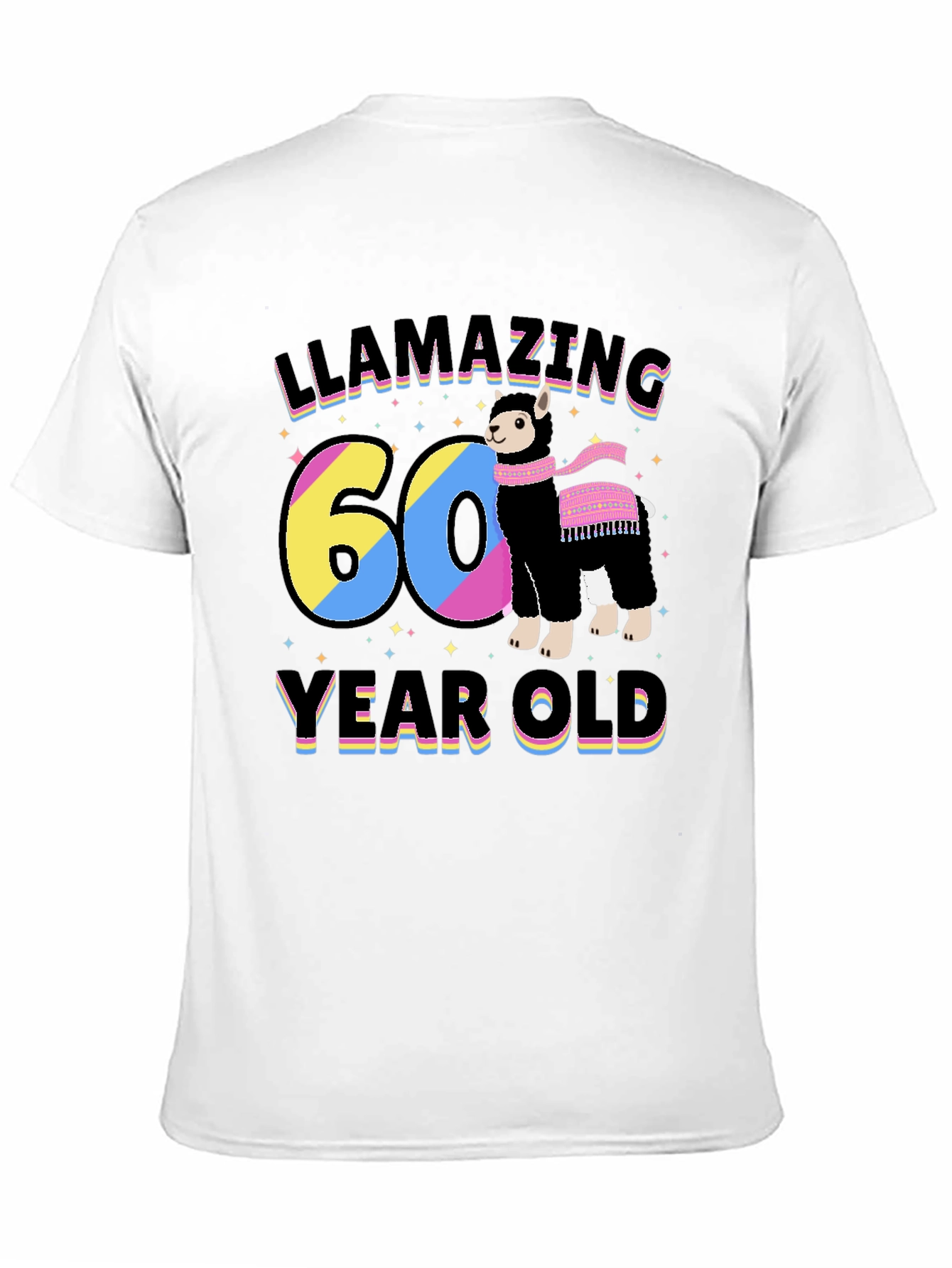 Llamazing 60 Year Old T-Shirt