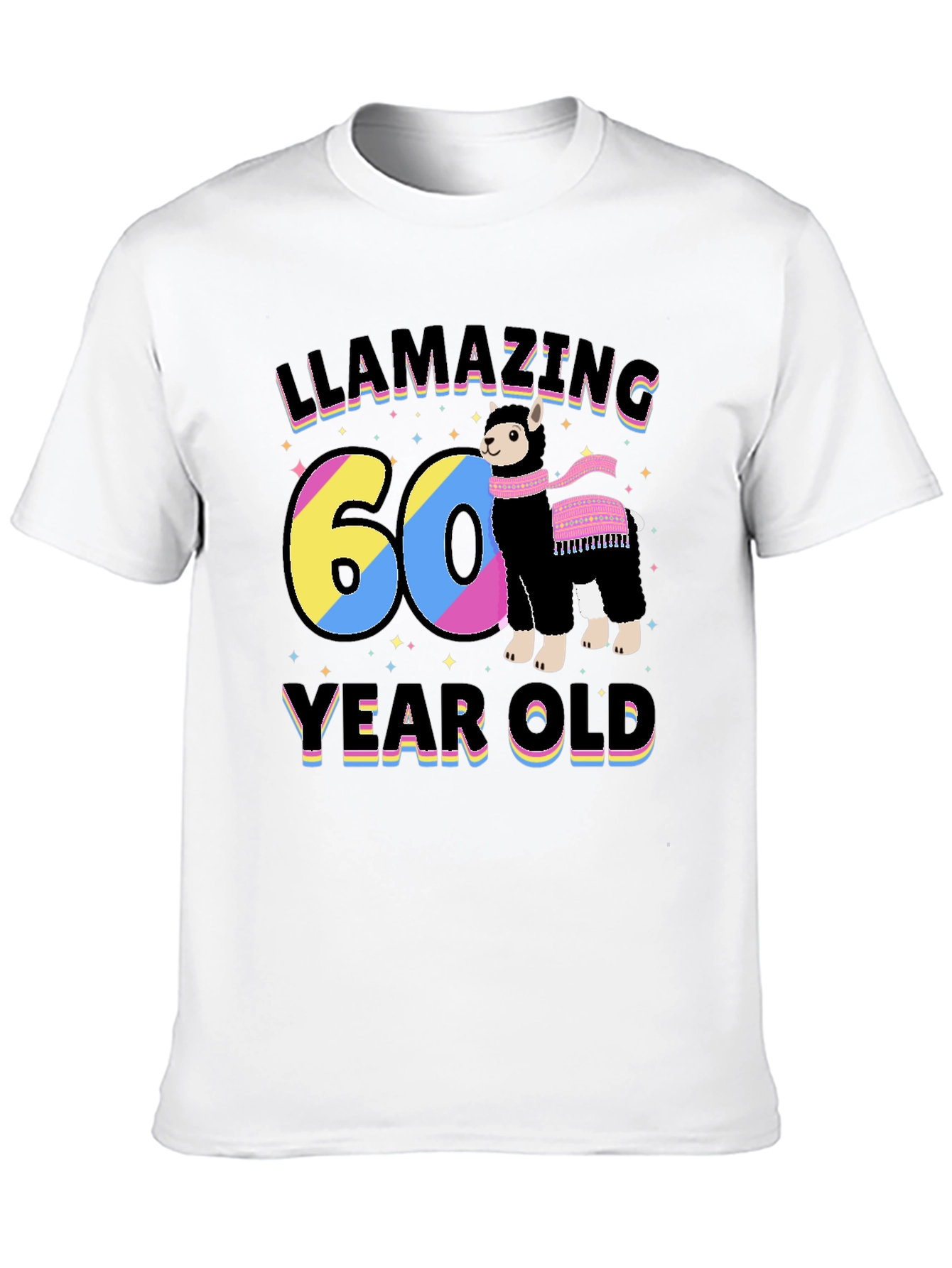 Llamazing 60 Year Old T-Shirt