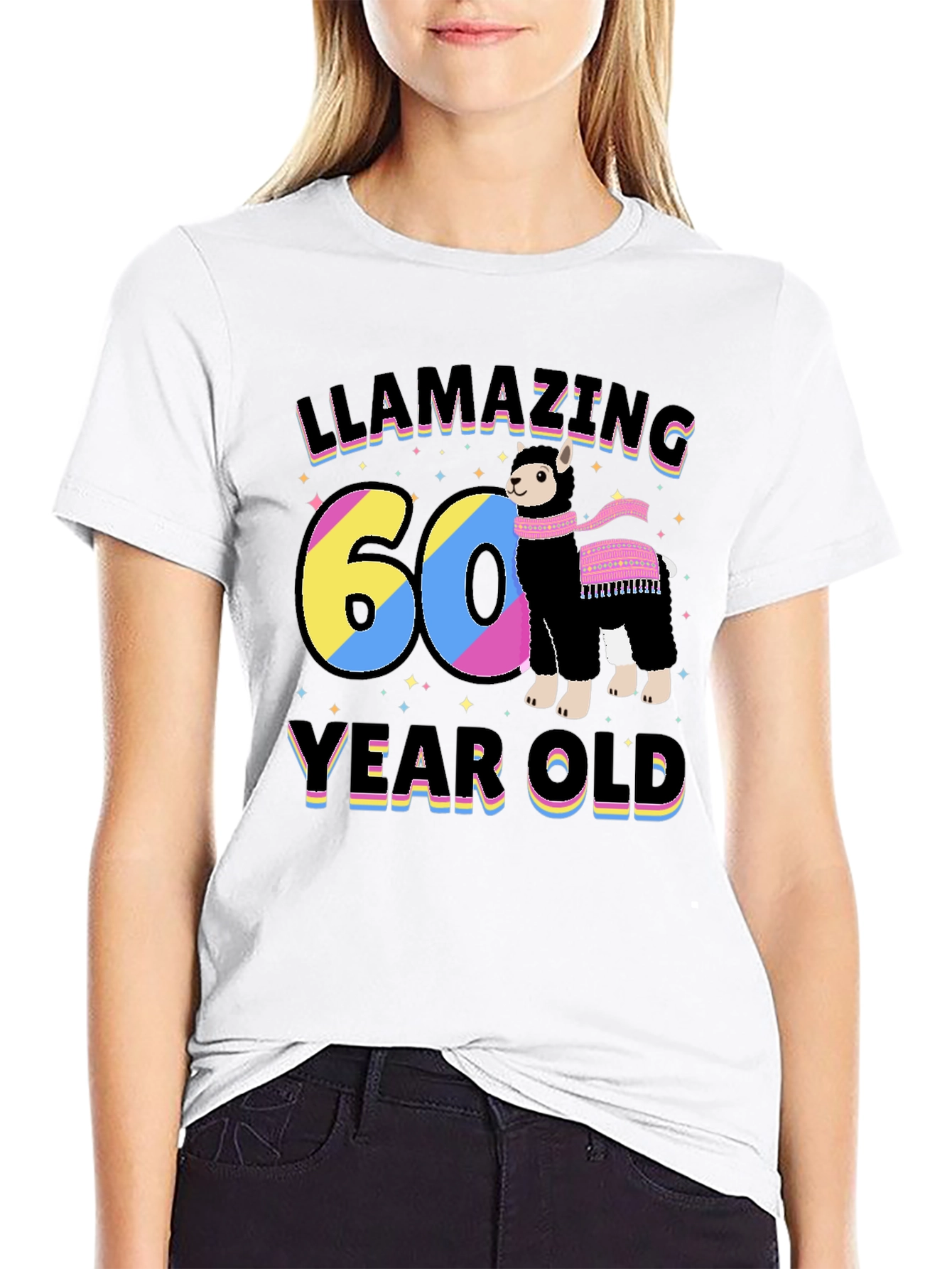Llamazing 60 Year Old T-Shirt