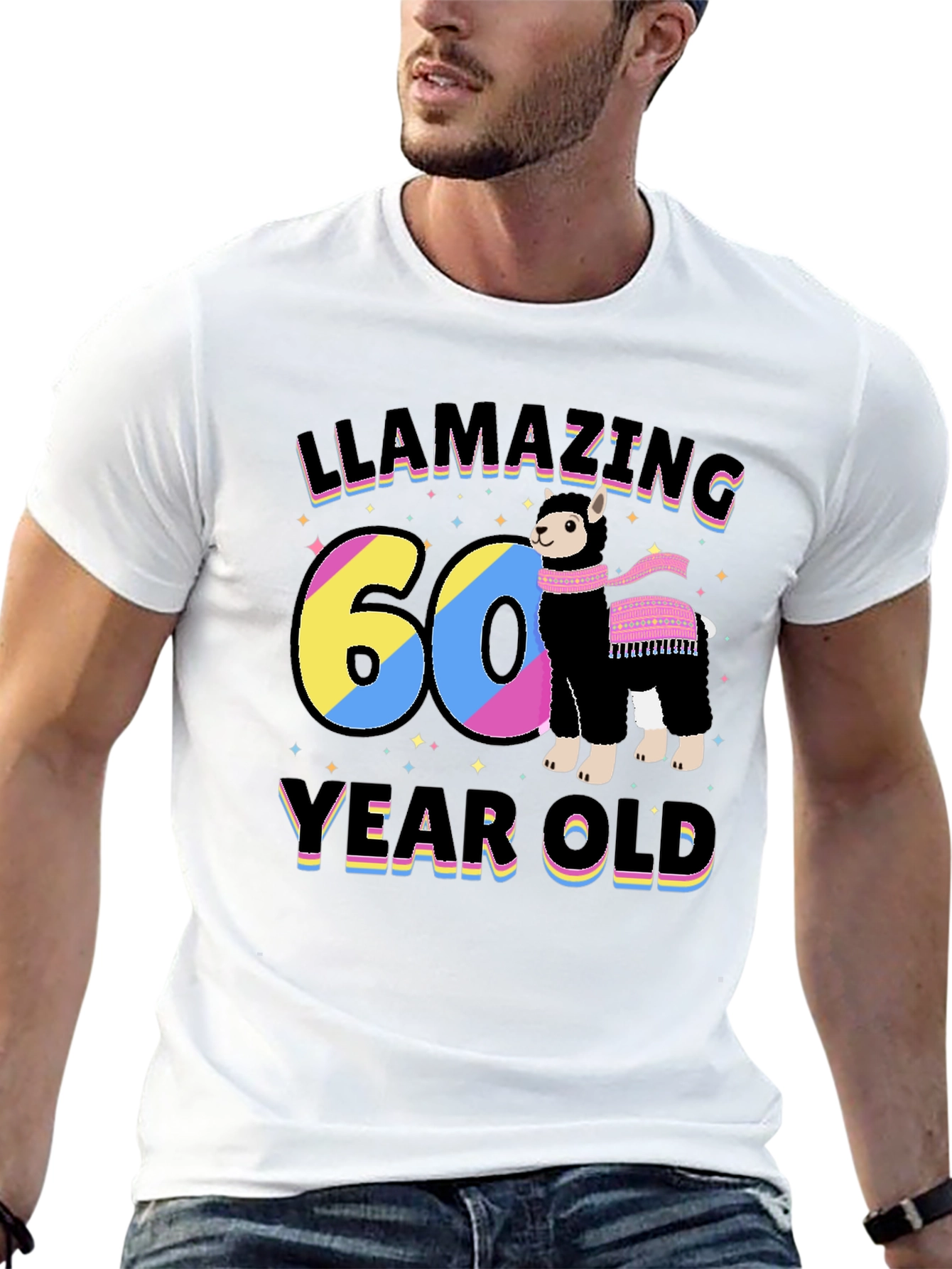Llamazing 60 Year Old T-Shirt