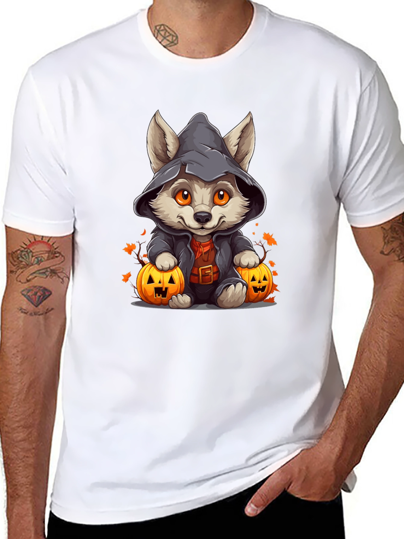 Halloween Witch Pup T-Shirt