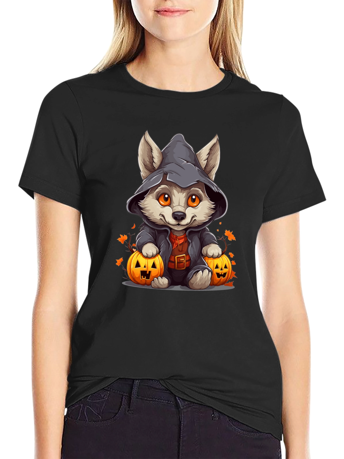 Halloween Witch Pup T-Shirt