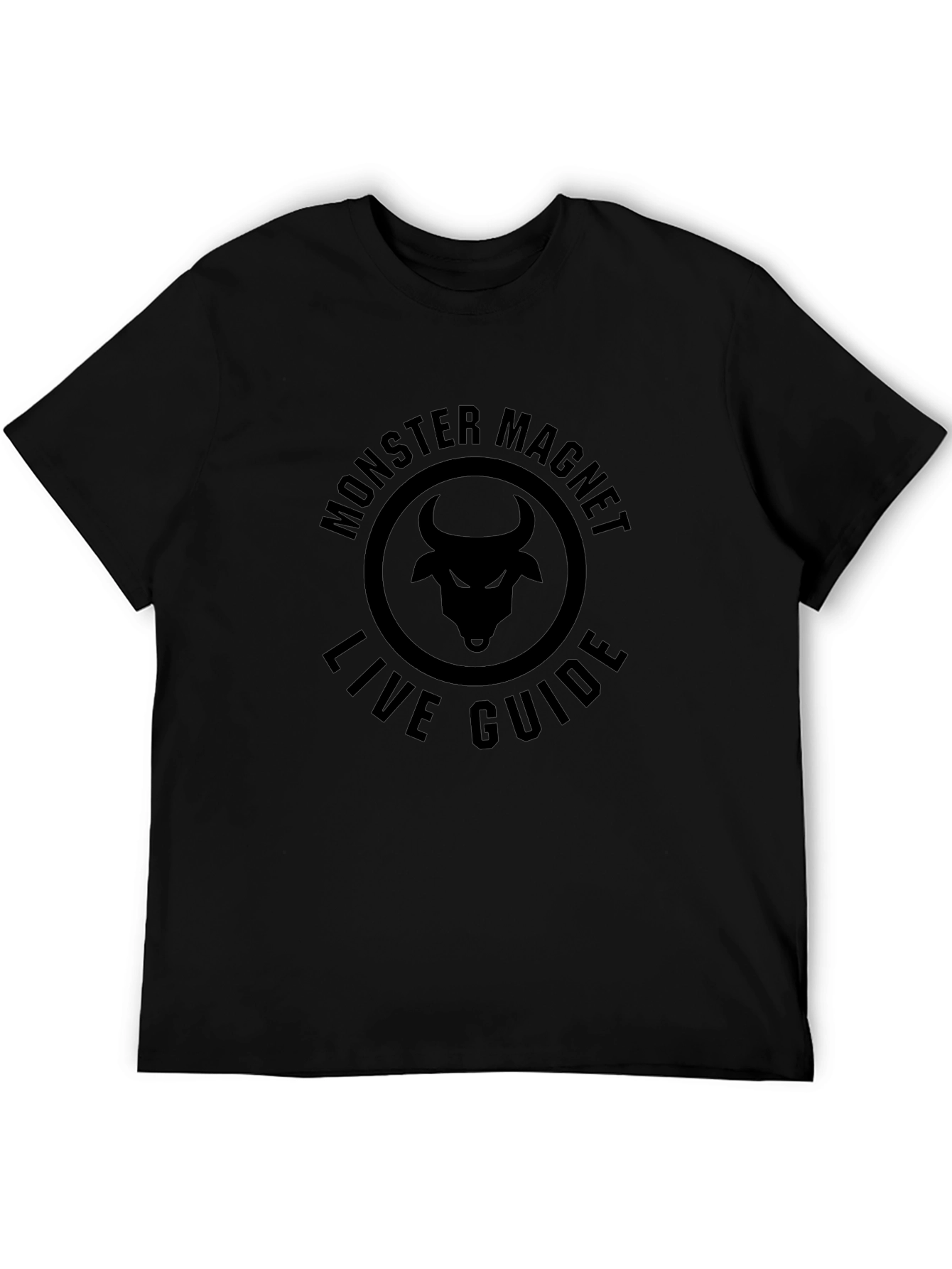 Monster Magnet Live Guide Black T-Shirt