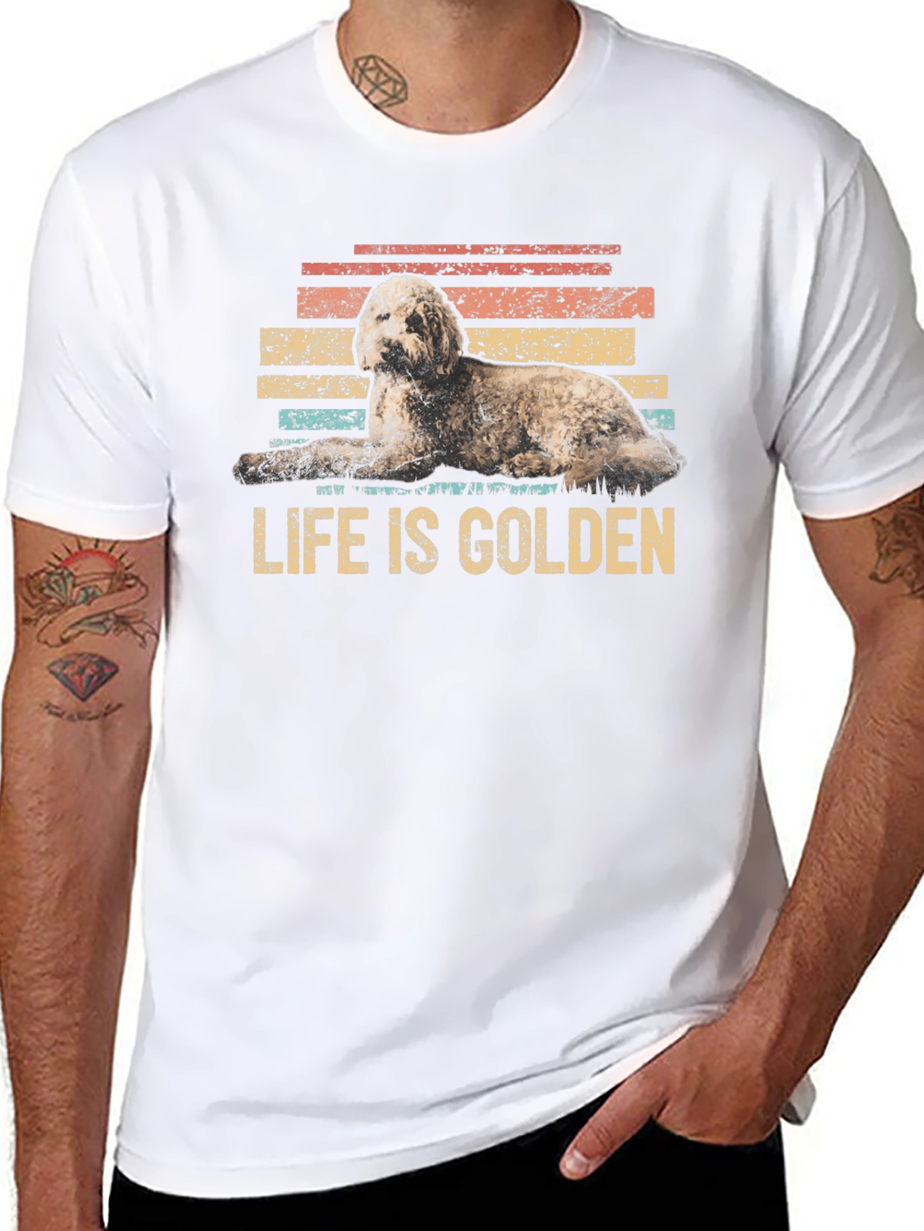 Life is Golden Dog T-Shirt