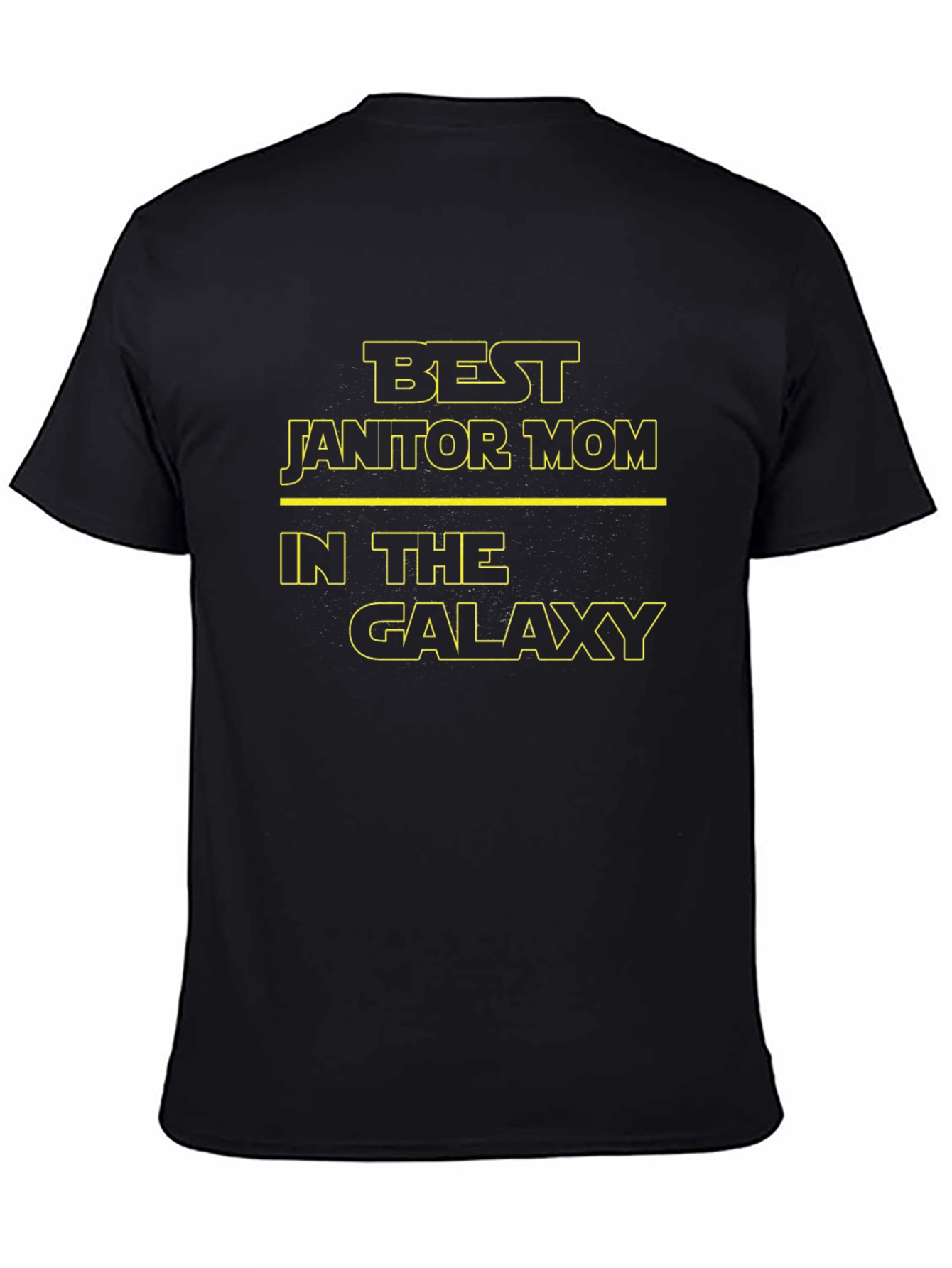 Best Janitor Mom in the Galaxy T-Shirt