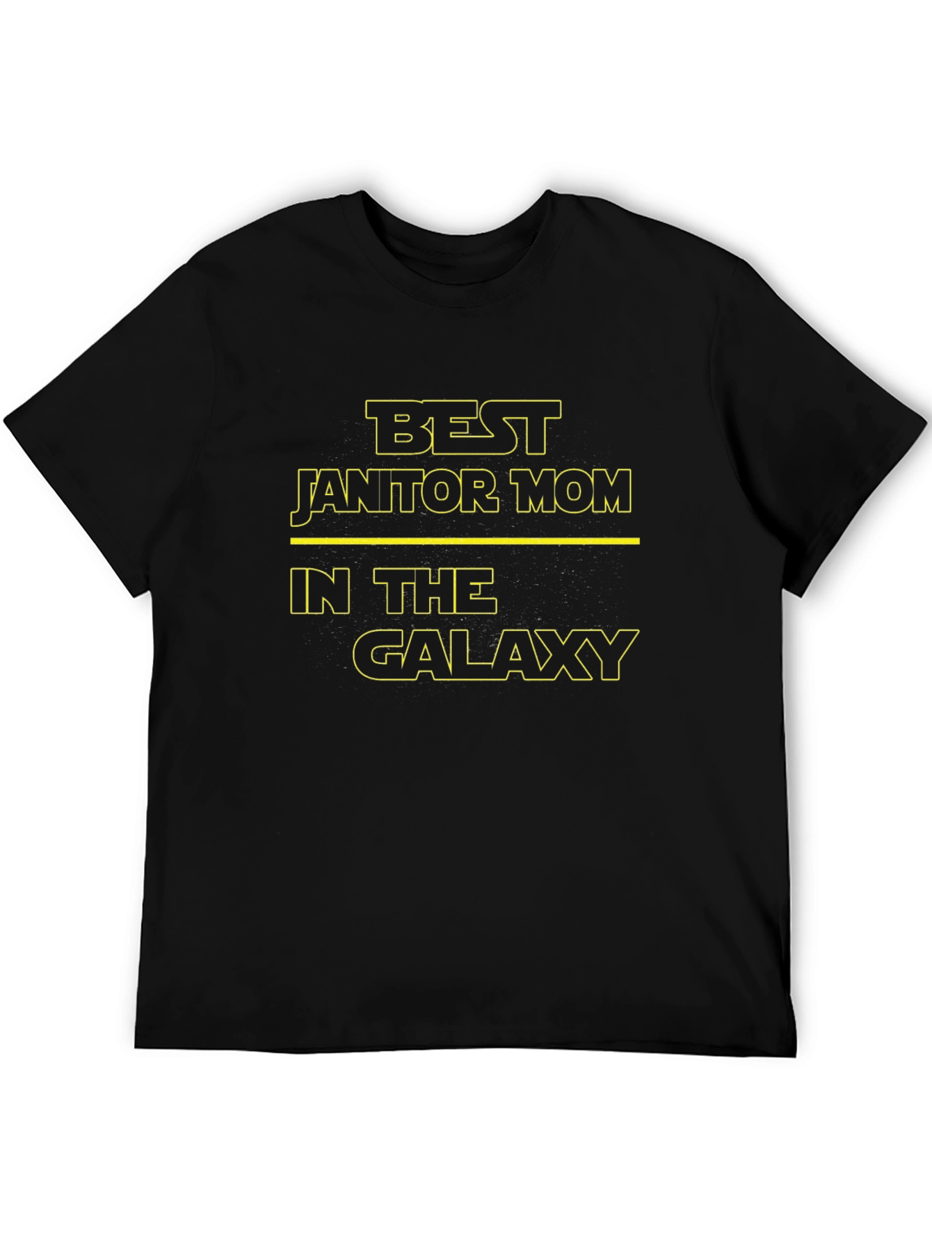 Best Janitor Mom in the Galaxy T-Shirt
