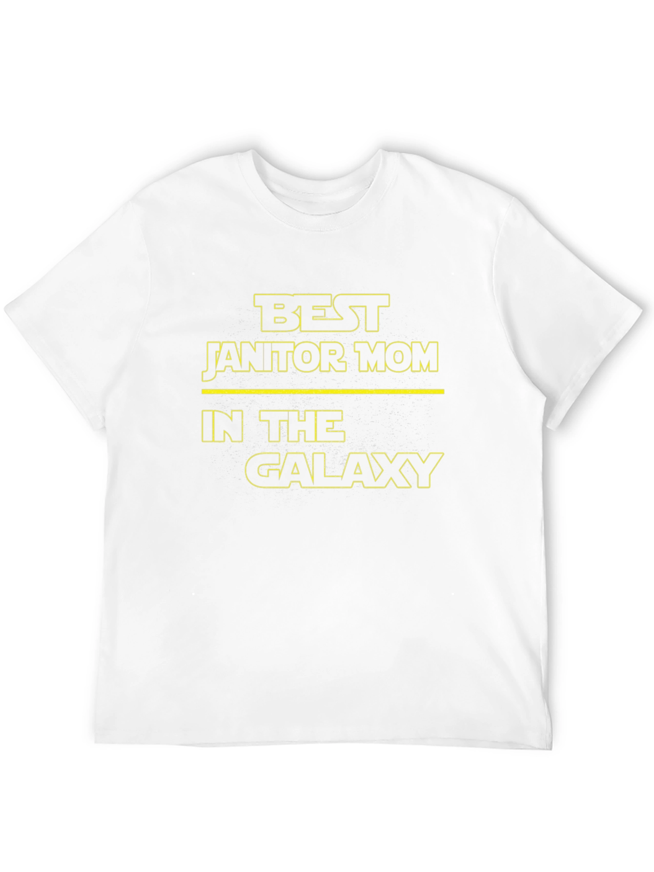 Best Janitor Mom in the Galaxy T-Shirt